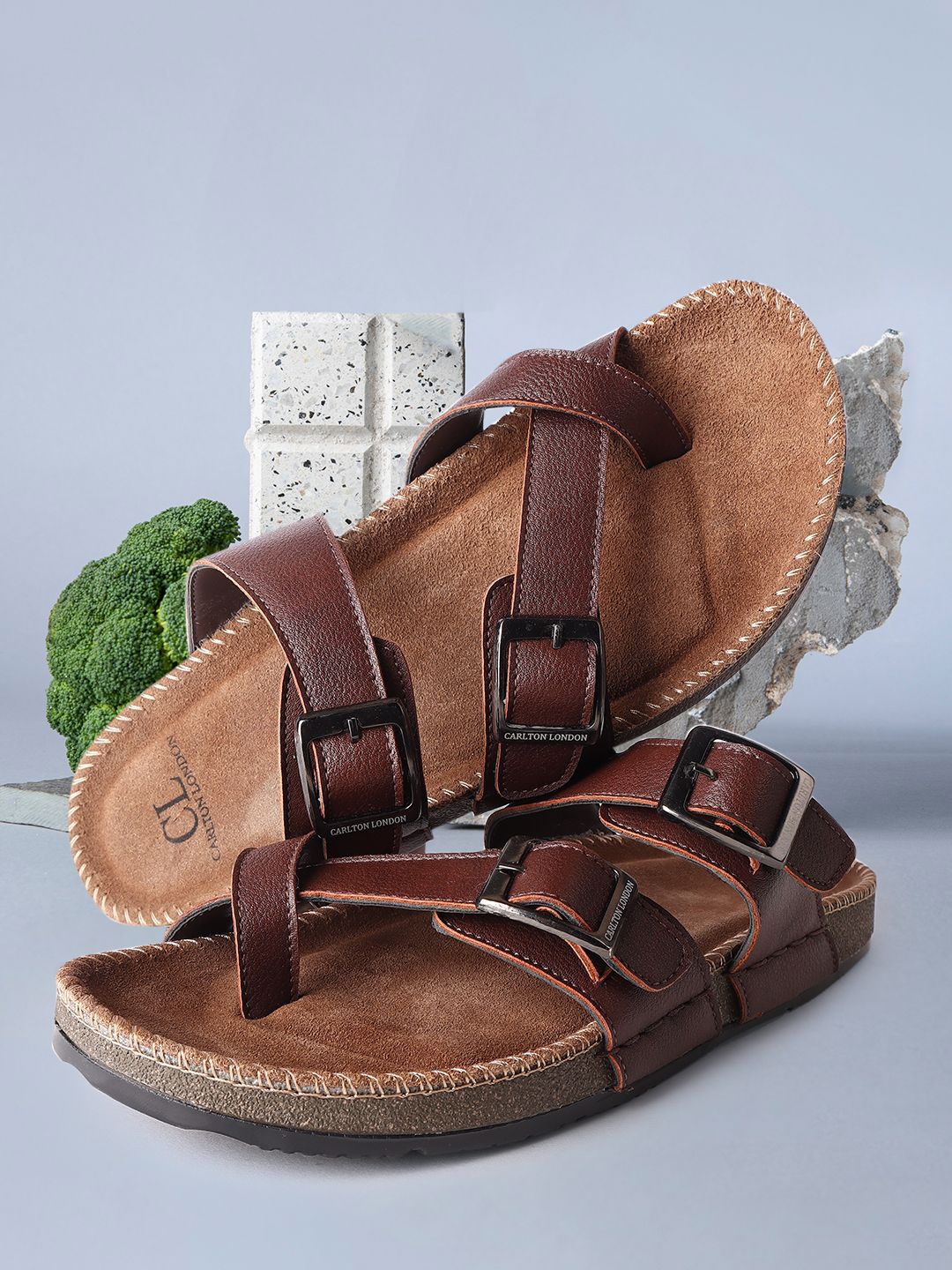 Carlton London Men Comfort Sandals-picture-34