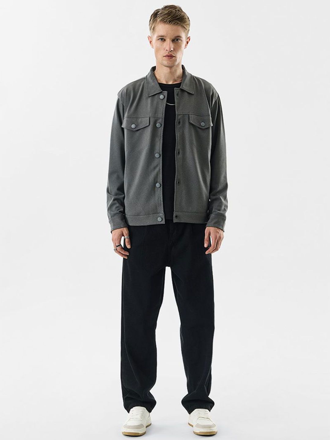 Snitch Men Solid Bomber Jacket-picture-37