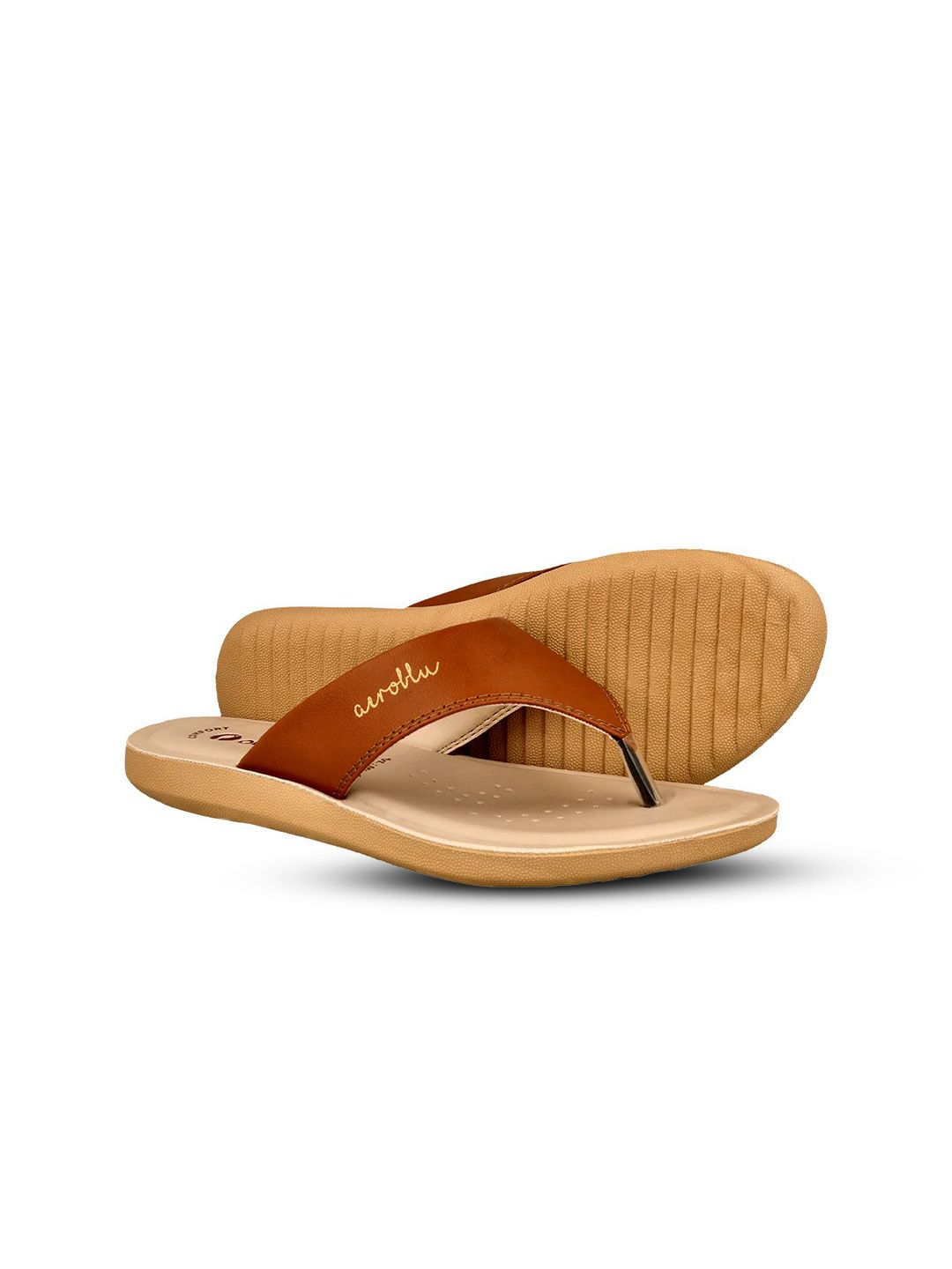 Aeroblu Women Solid Slip-On Regular Open Toe Flats-picture-30