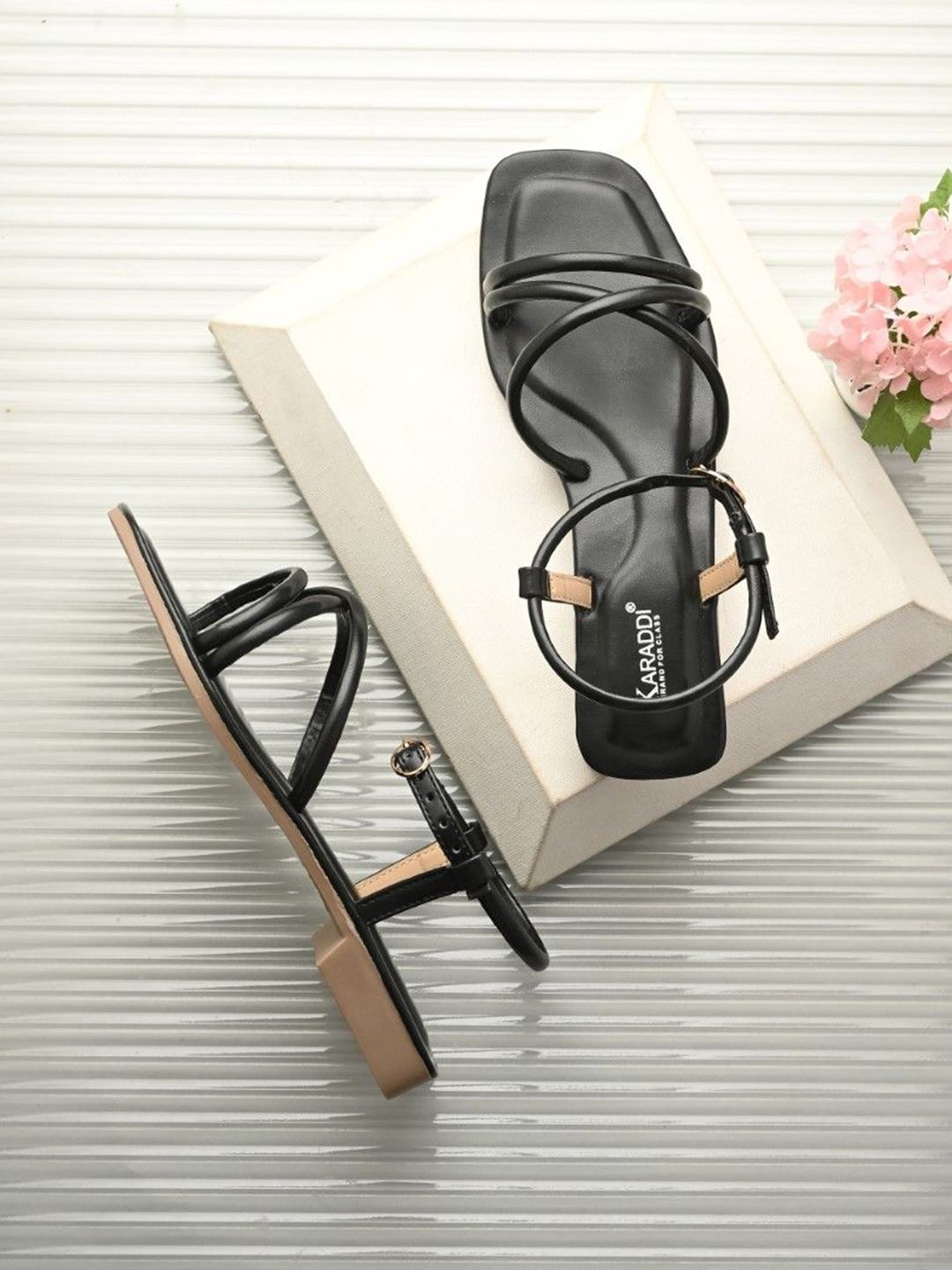 KARADDI Women Open Toe Flats-picture-36