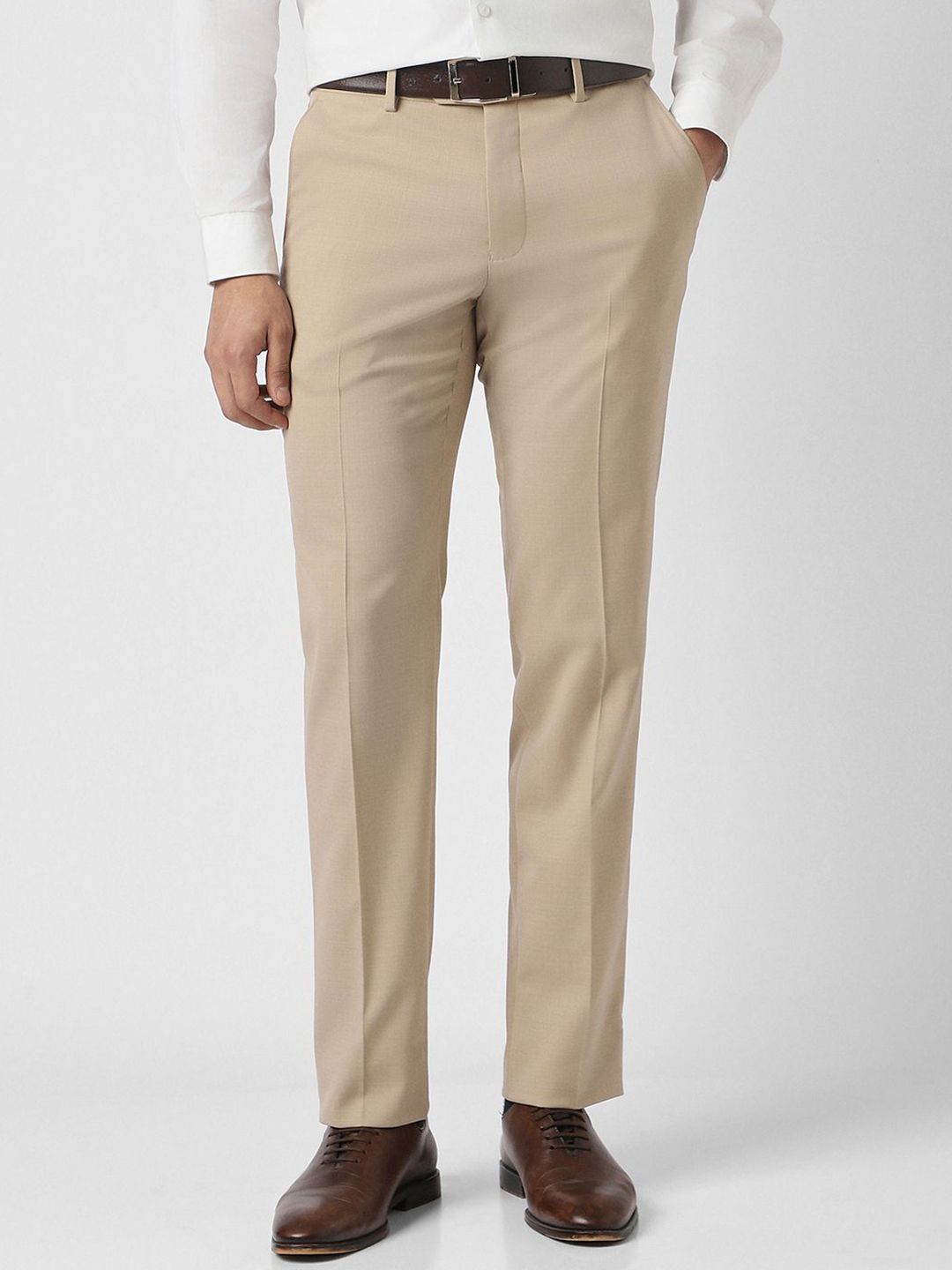 Van Heusen Men Slim Fit Formal Trousers-picture-32