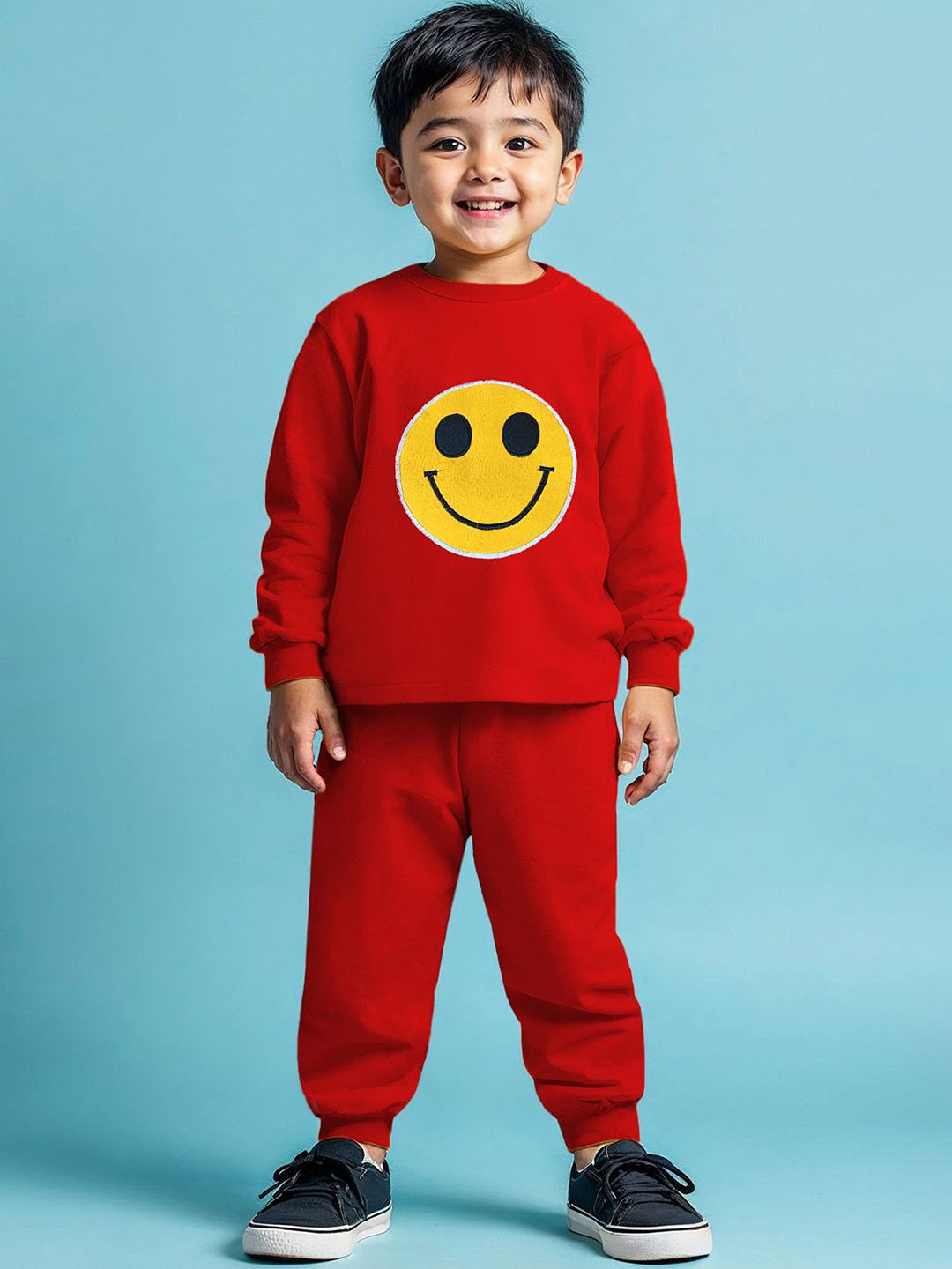 YK X Trampoline Unisex Kids Printed Night suit-picture-24