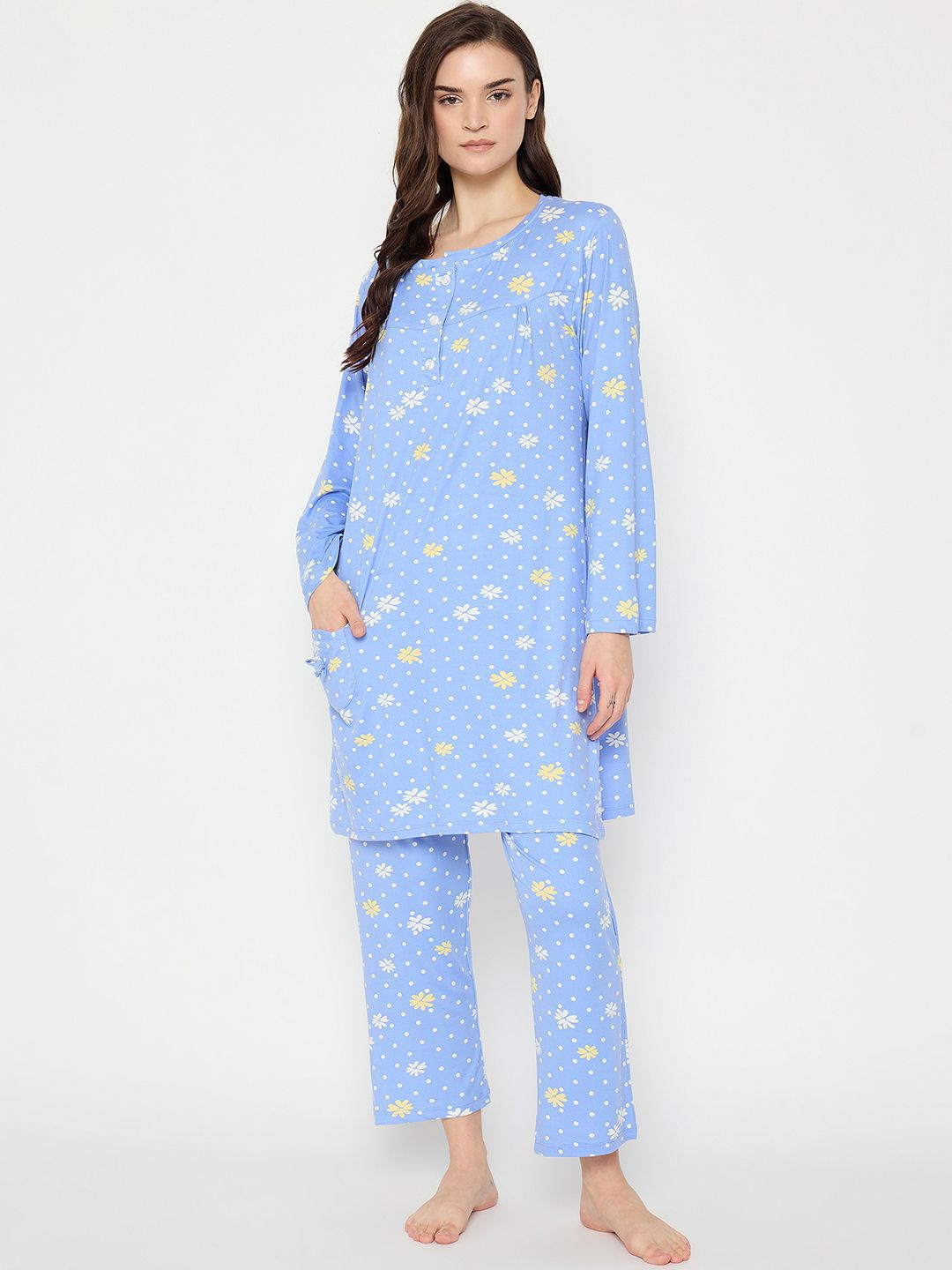 Camey Women Printed Night suit-picture-41