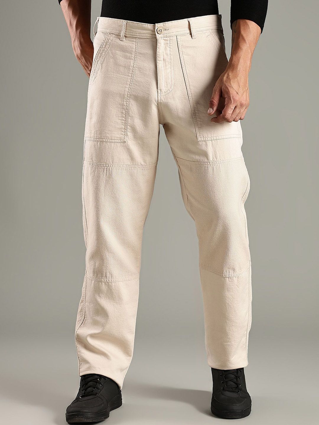 Thomas Scott Men Smart Relaxed Fit Easy Wash Chinos-picture-32