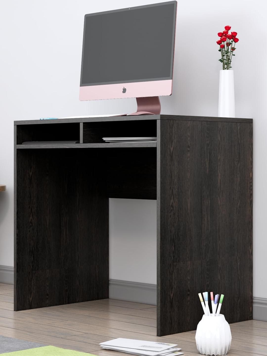 HEXA RED Brown Engineered Wood Study Table-picture-18