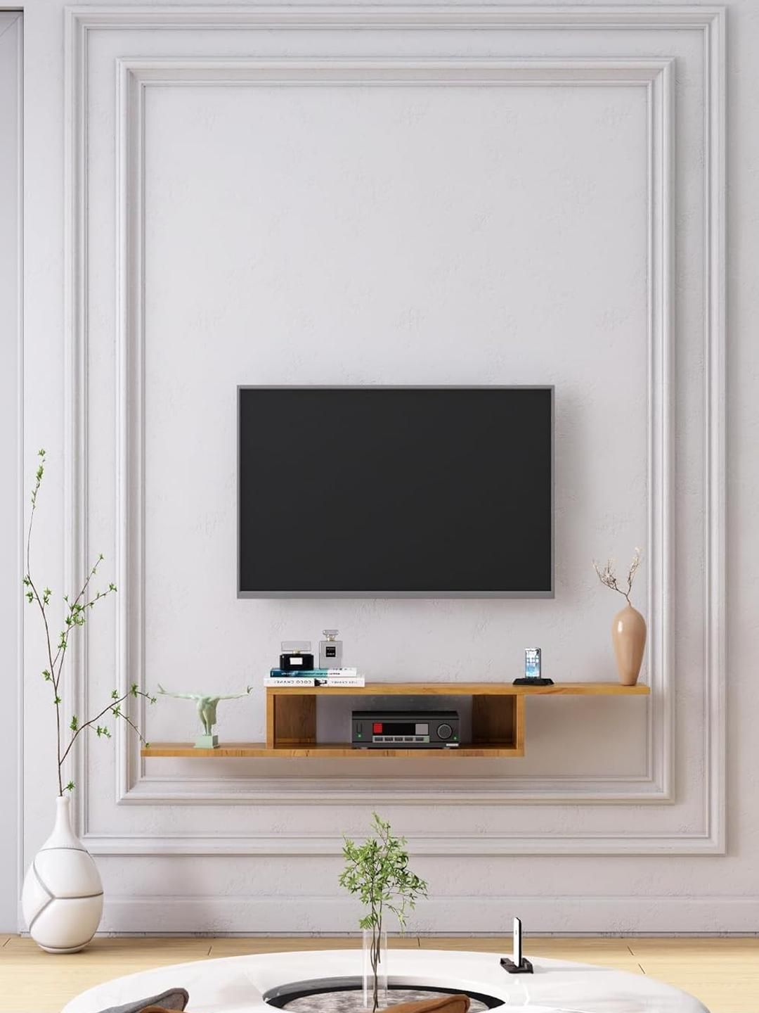 HEXA RED Wall Mounted TV Unit Cabinet with Storage-picture-31