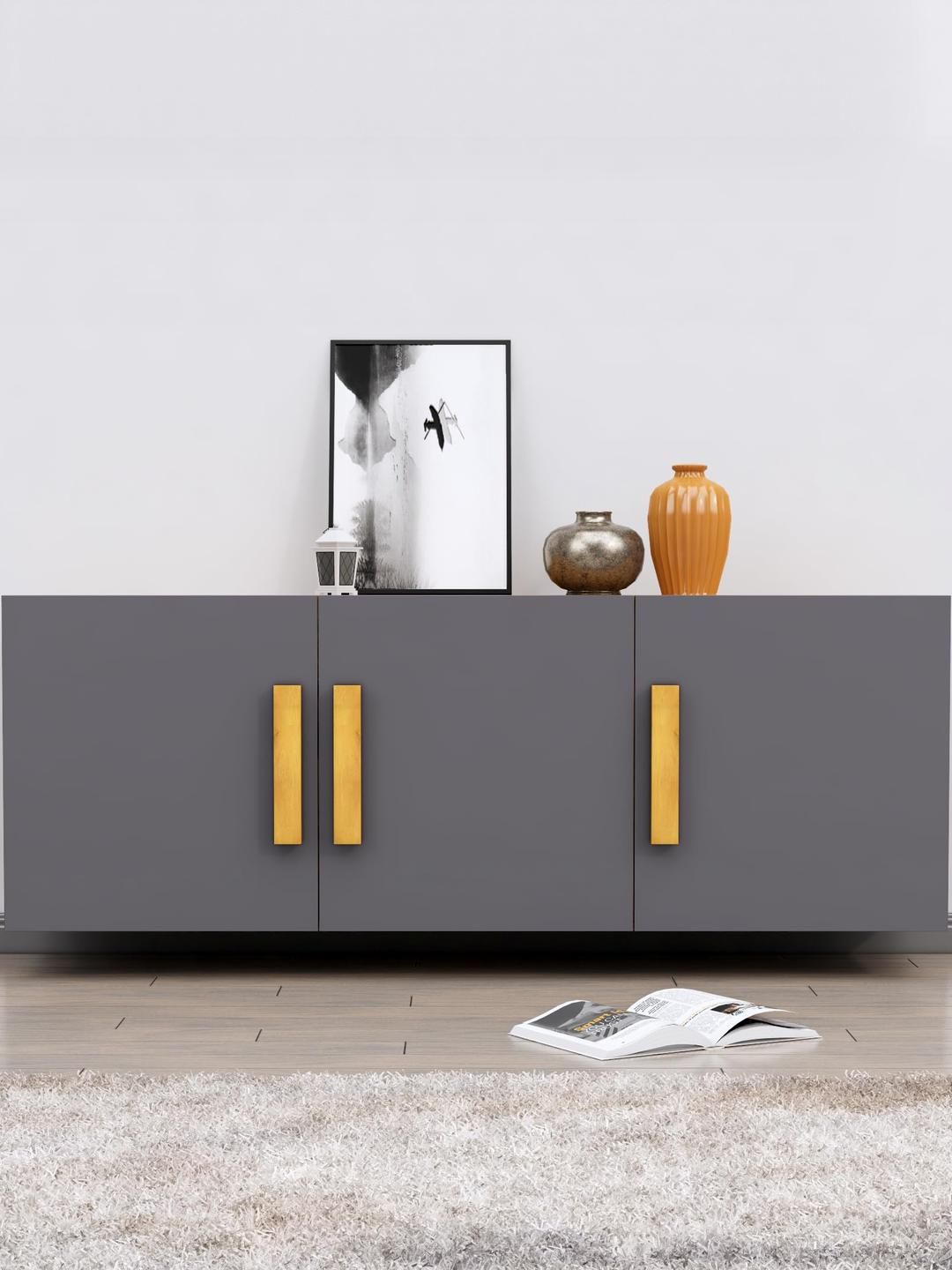 HEXA RED Multipurpose Storage Cabinet & Sideboard Cabinet