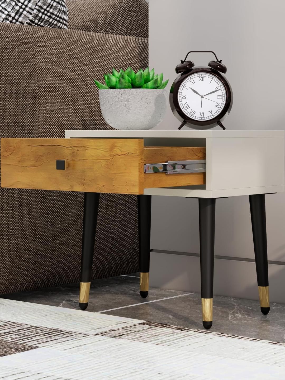 HEXA RED Multi Engineered Wood Bedside Table-picture-17
