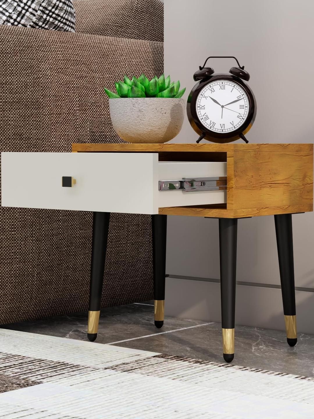 HEXA RED Engineered Wood Bedside Table-picture-21