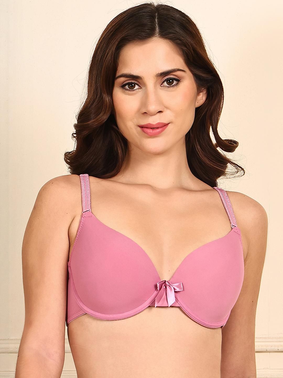 PrettyCat Women Pink Bra-picture-50