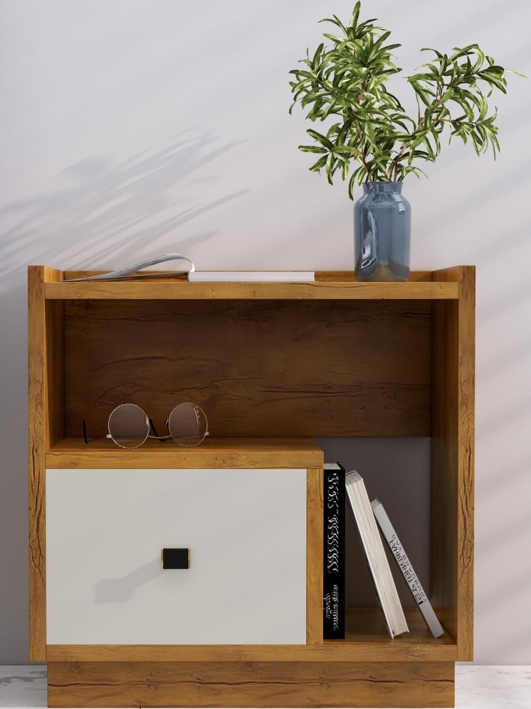 HEXA RED Multi Engineered Wood Bedside Table-picture-18