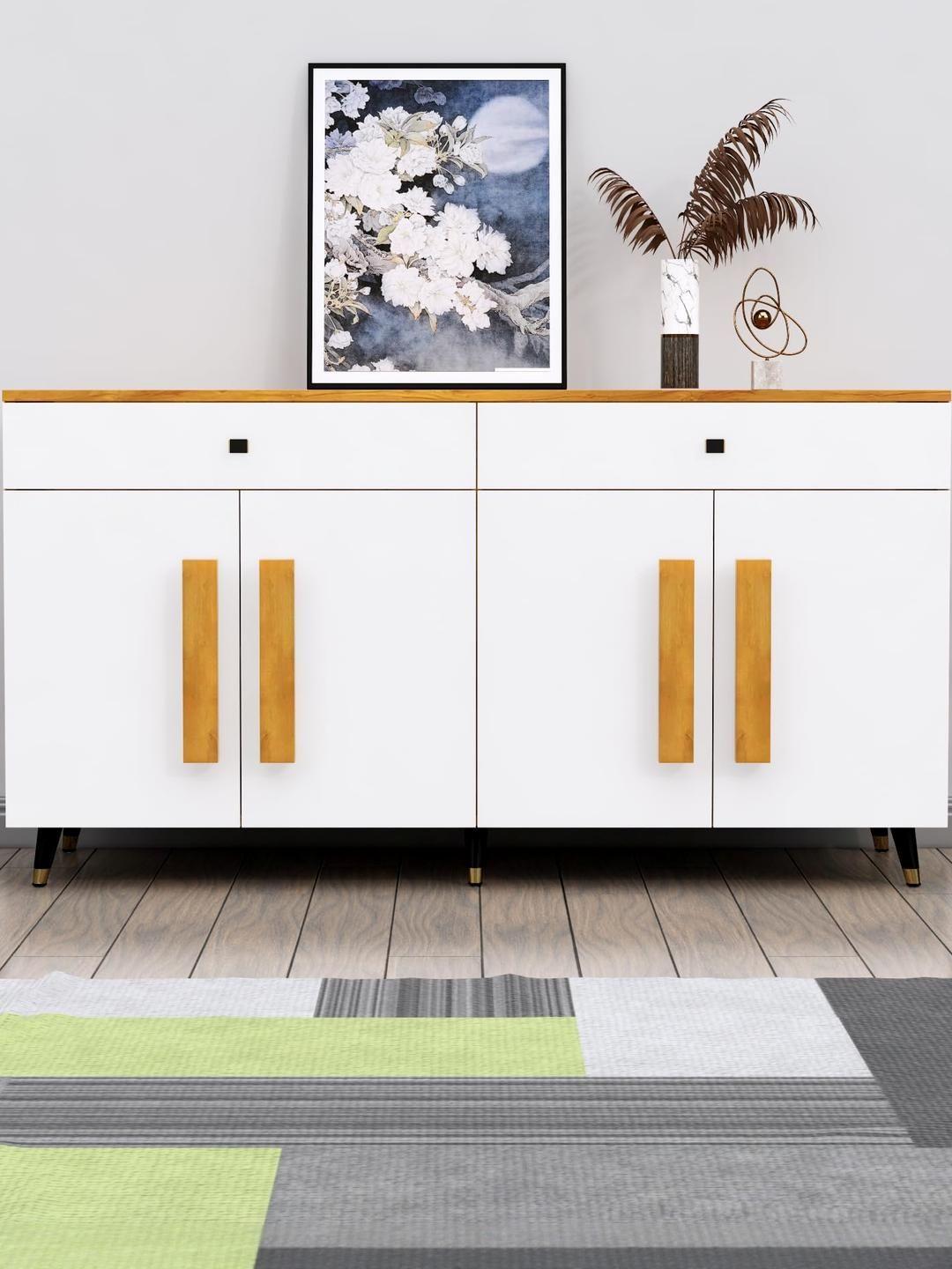 HEXA RED Multipurpose Storage Cabinet & Sideboard Cabinet-image-7