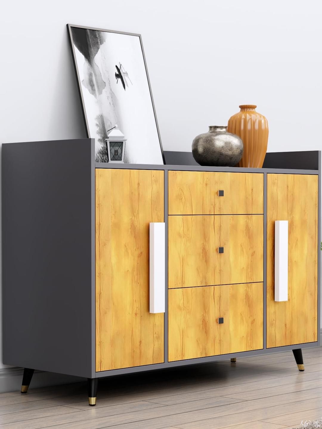 HEXA RED Multipurpose Storage Cabinet & Sideboard Cabinet-image-6