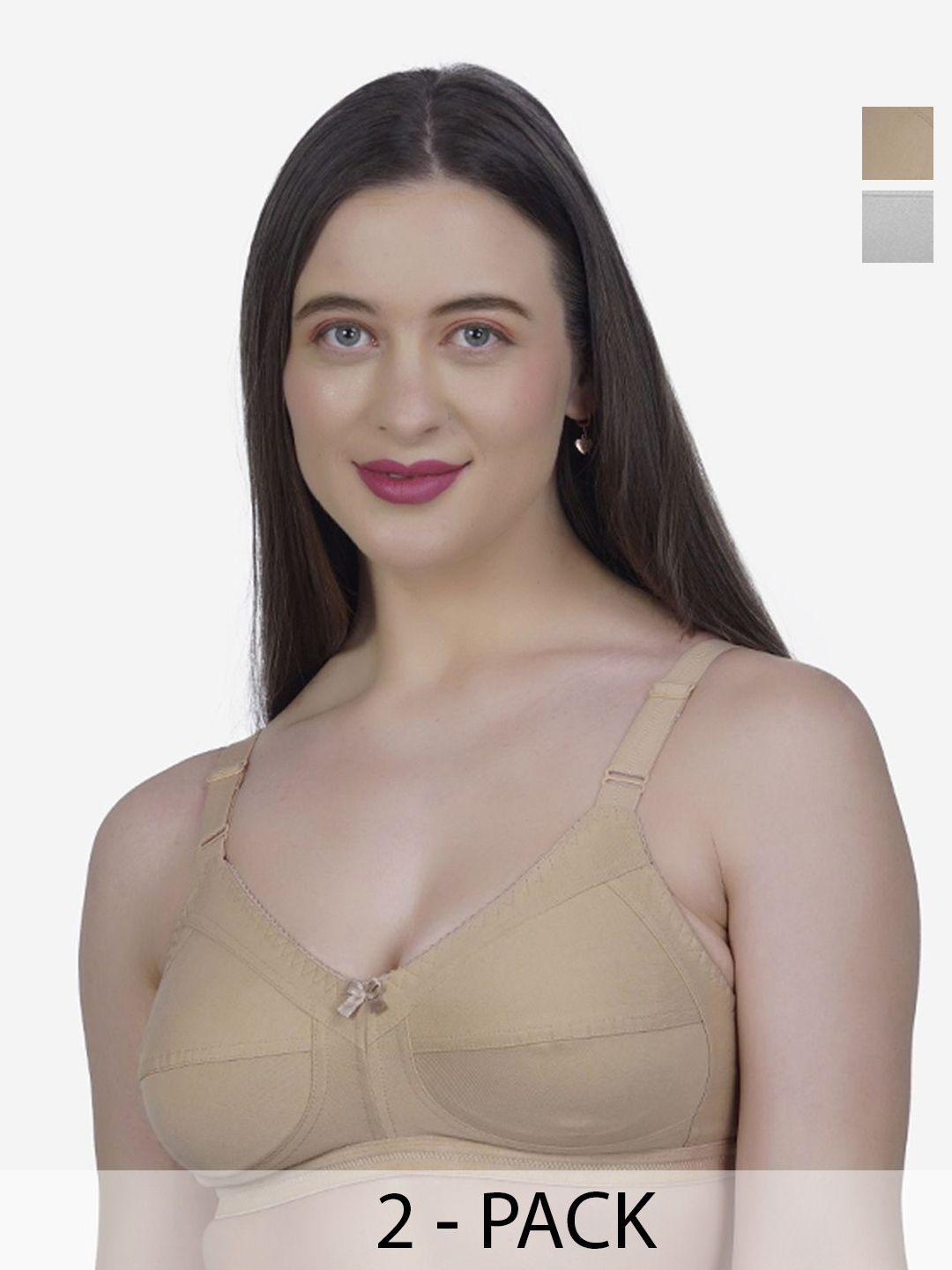 SHYAM SONS FLAIR Women Pack of 2 Full Coverage Minimizer Bra-picture-38