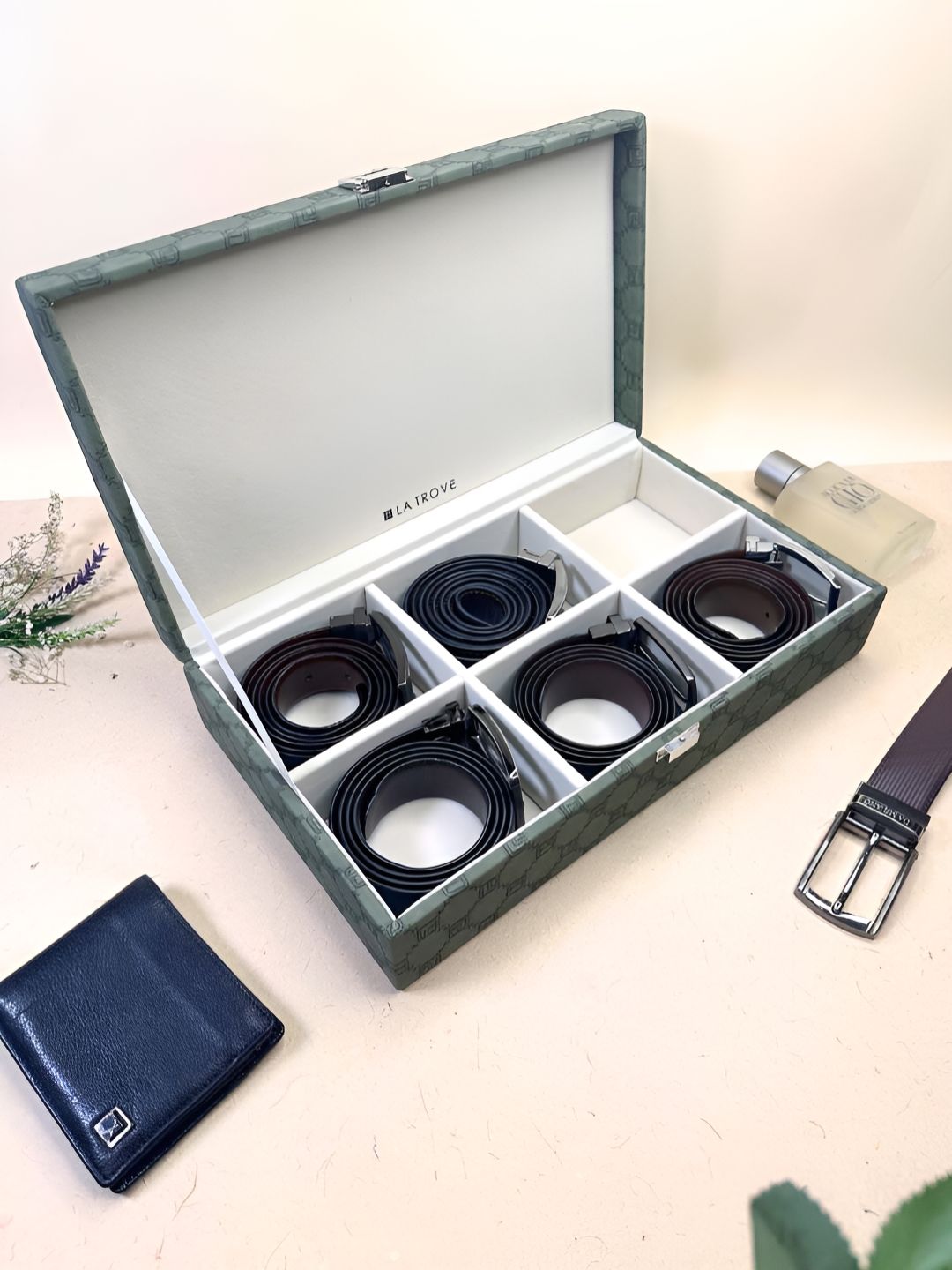 La Trove Green Reusable Multi-Utility 6 Slots Organisers-picture-15