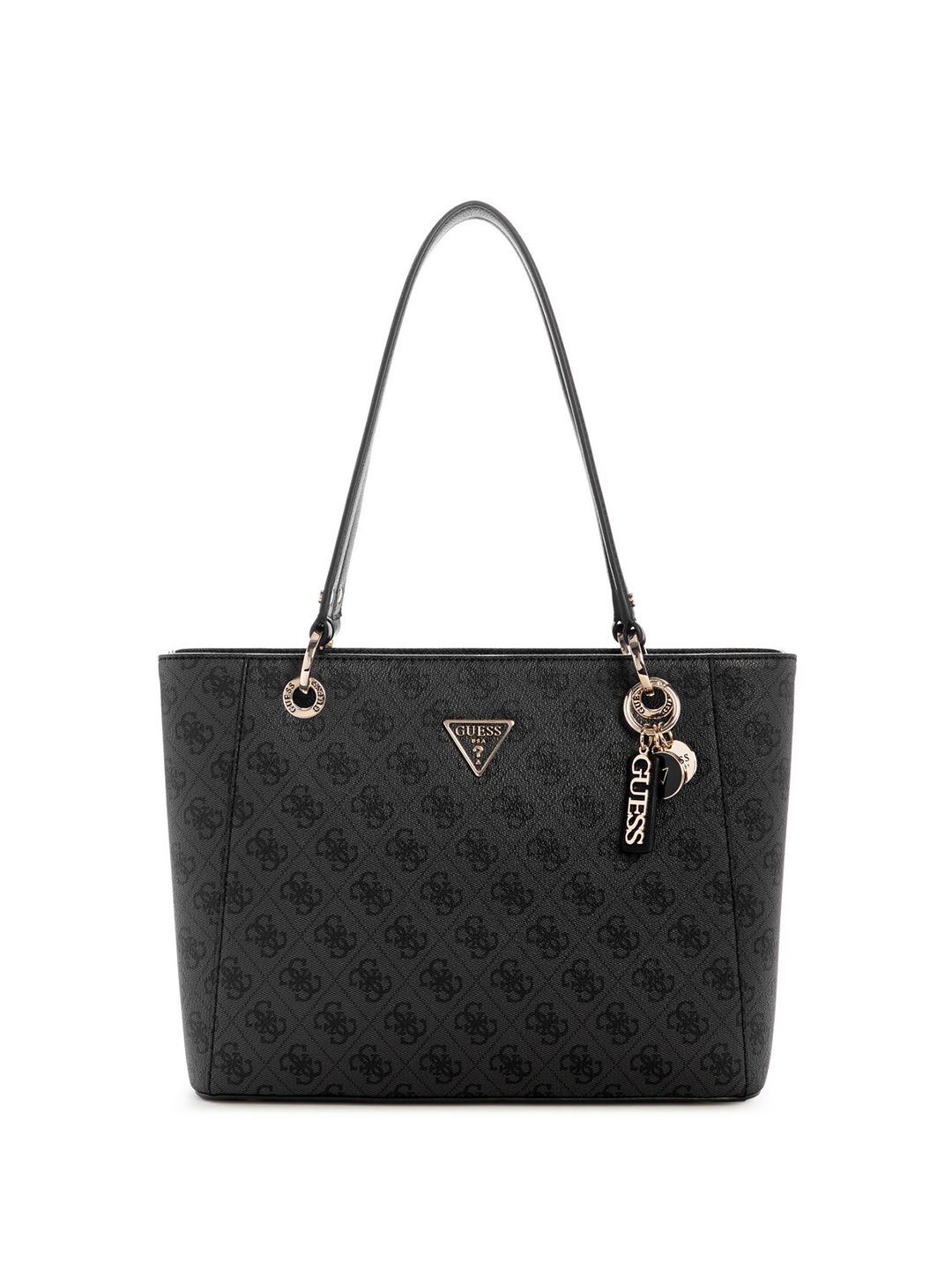 GUESS Printed Structured Tote Bag With Cut Work-picture-43