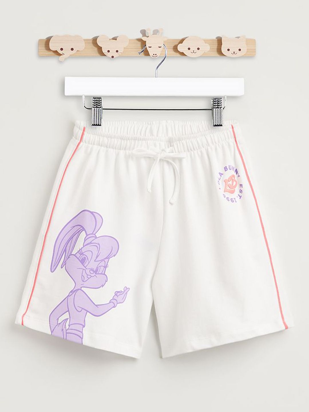 Juniors by Babyshop Girls Regular Fit Mid-Rise Cotton Regular Shorts-picture-51