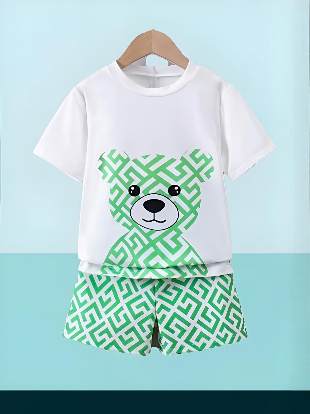 ELPIXIE FASHION Kids-Unisex Cotton Blend Clothing Set-picture-13