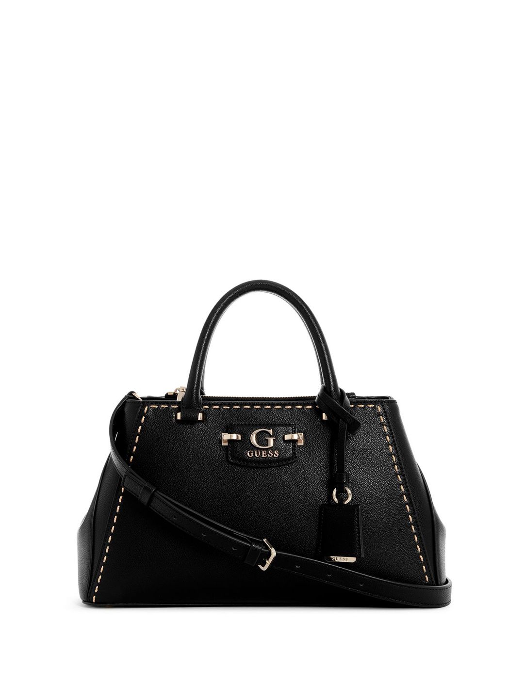 GUESS Women Solid Structured Embellished Handheld Bag-picture-25