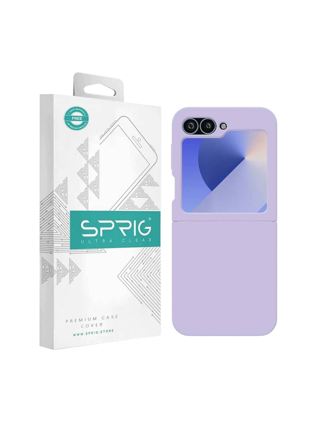 SPRIG Solid Printed Samsung Galaxy Z Flip 6 Back Case Mobile Accessories-image-20