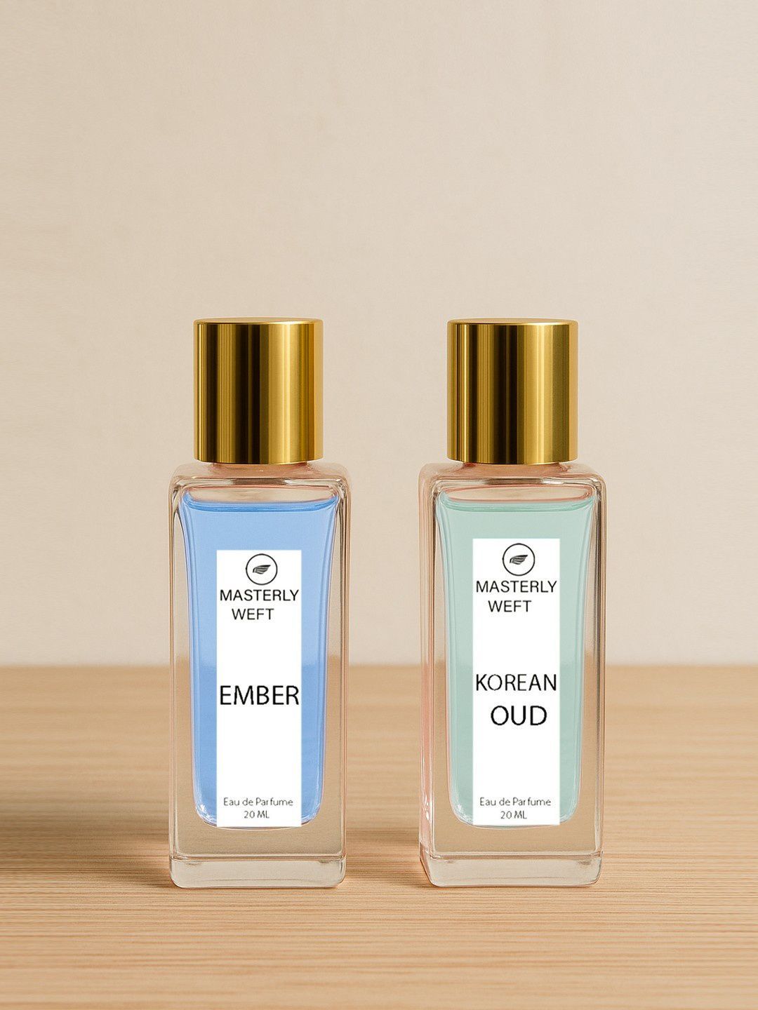 MASTERLY WEFT Set Of 2 Ember & Korean Oud Long Lasting Eau De Parfum- 20 ml Each-image-4