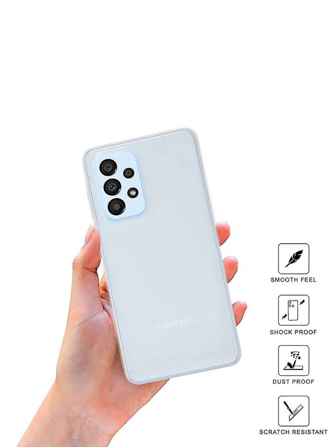 SPRIG Samsung Galaxy A53 5G Bayer Transparent Back Cover-picture-6