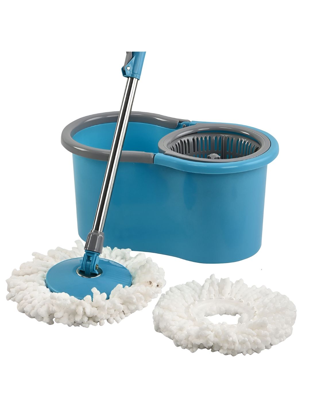 RUBOXA Blue Plastic Bath Accessories Set