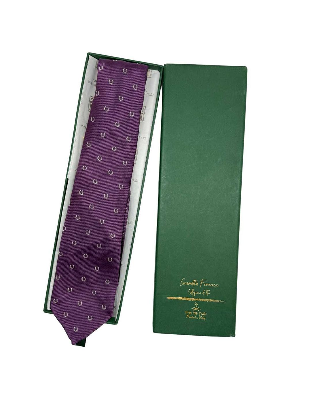The Tie Hub Men Printed Broad Tie-image-11