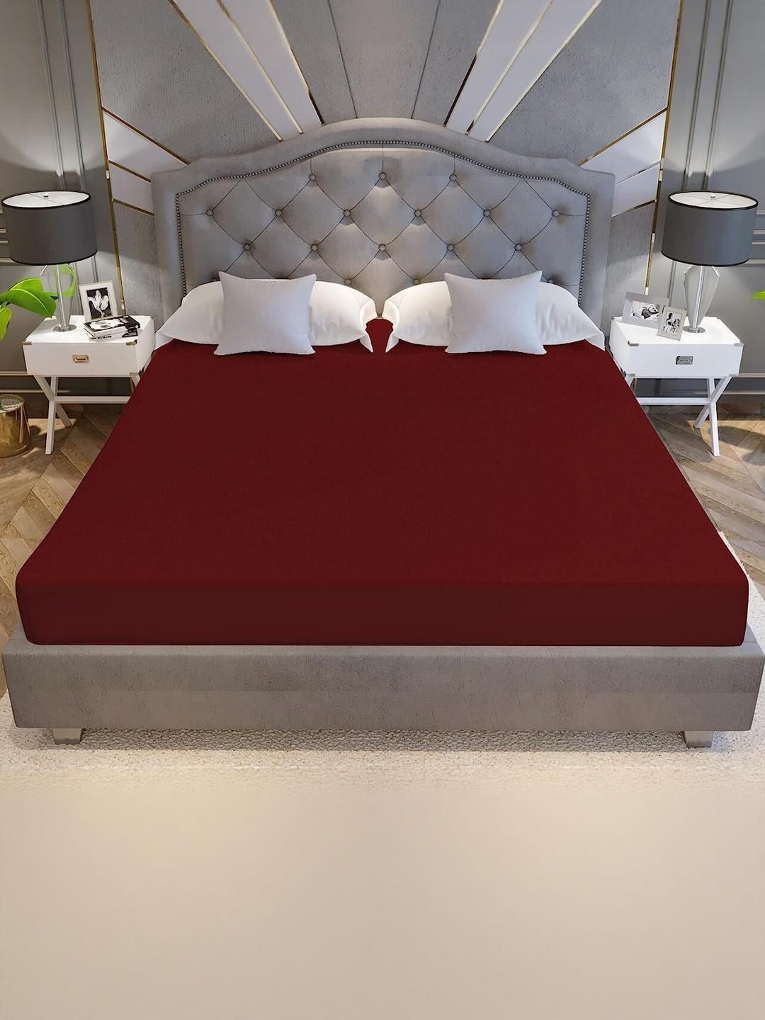 AGS ACTIVE Red Double Bed - King Bed Covers-picture-58