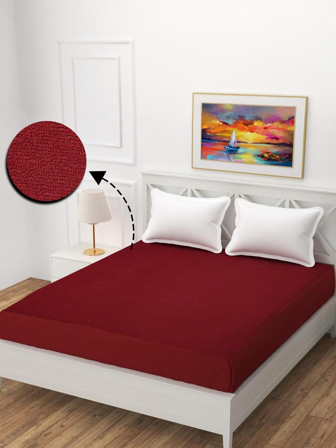 AGS ACTIVE Red Double Bed - King Bed Covers-picture-14