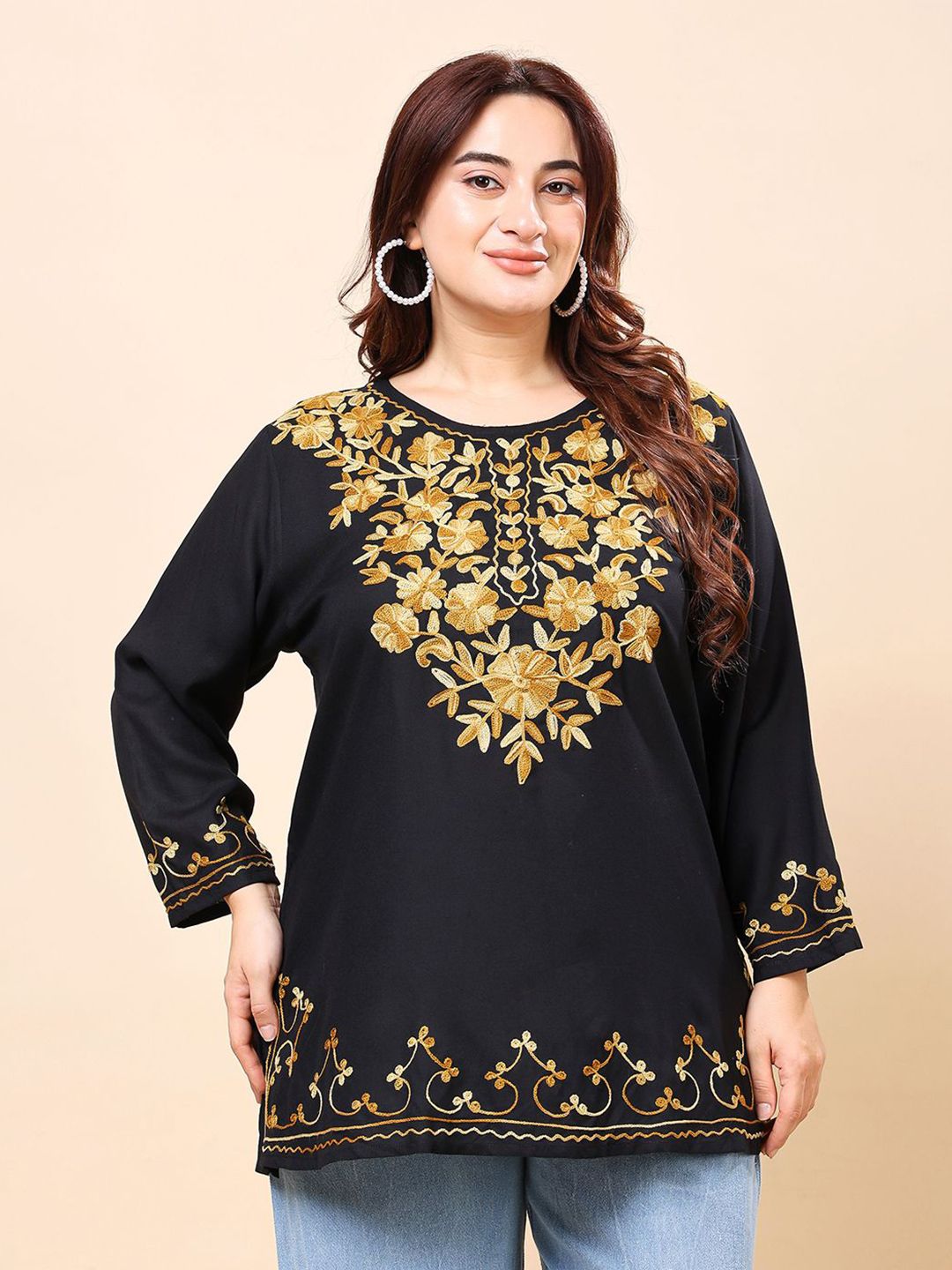 VAAMII Women Embroidered Top-picture-11