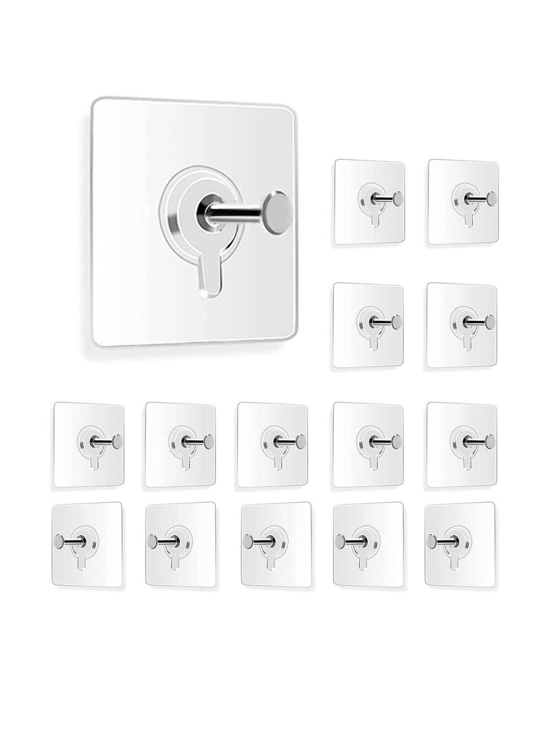 Go Hooked Self Adhesive Hooks Wall Hooks - Pack Of 15-picture-49
