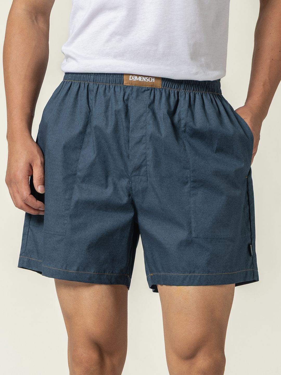 DAMENSCH Premium Pure Cotton Relaxed-Fit Ultra Light Jean-Z Boxer BS1011-JENBLU-picture-21