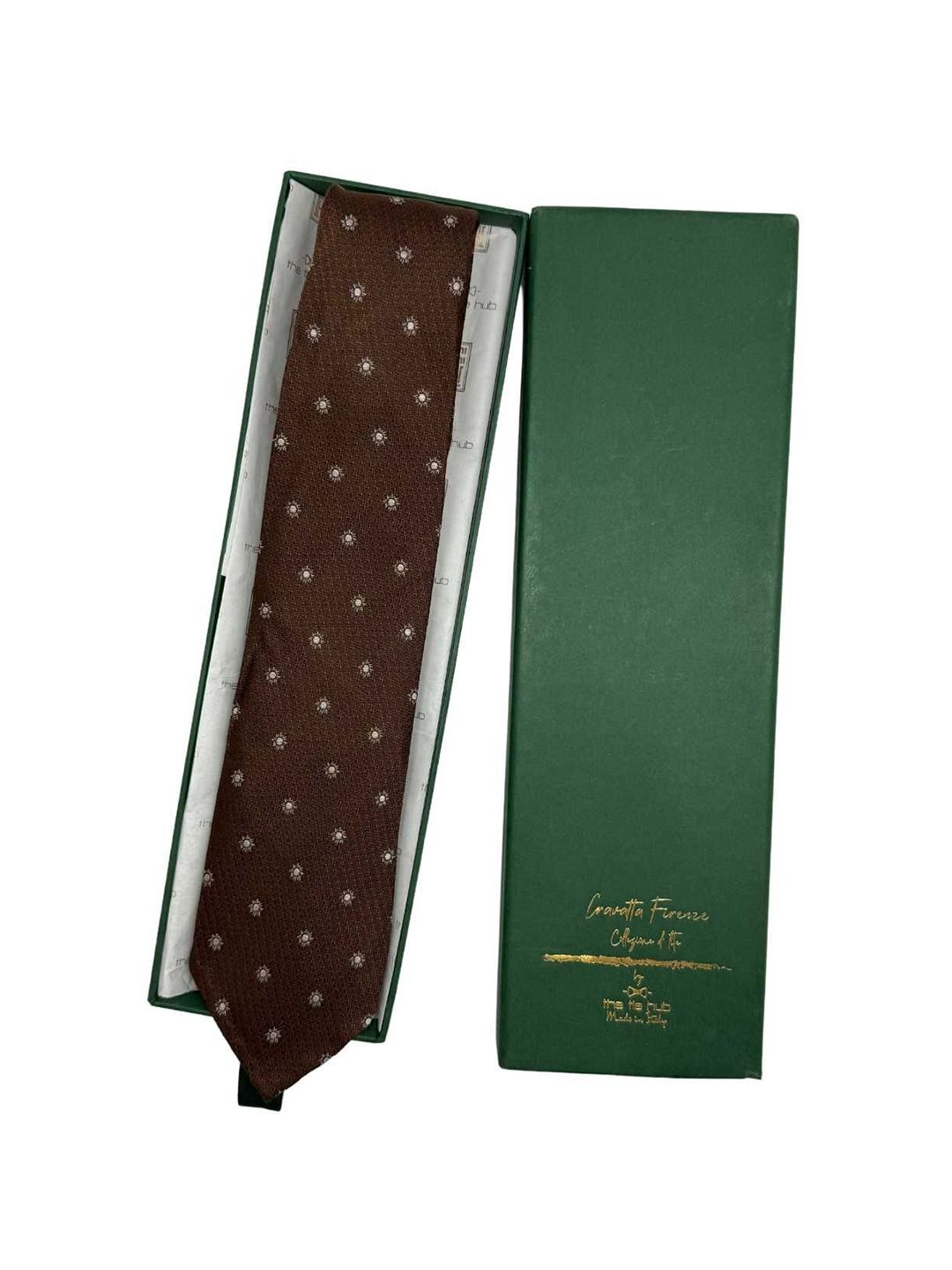The Tie Hub Men Printed Skinny Tie-image-47