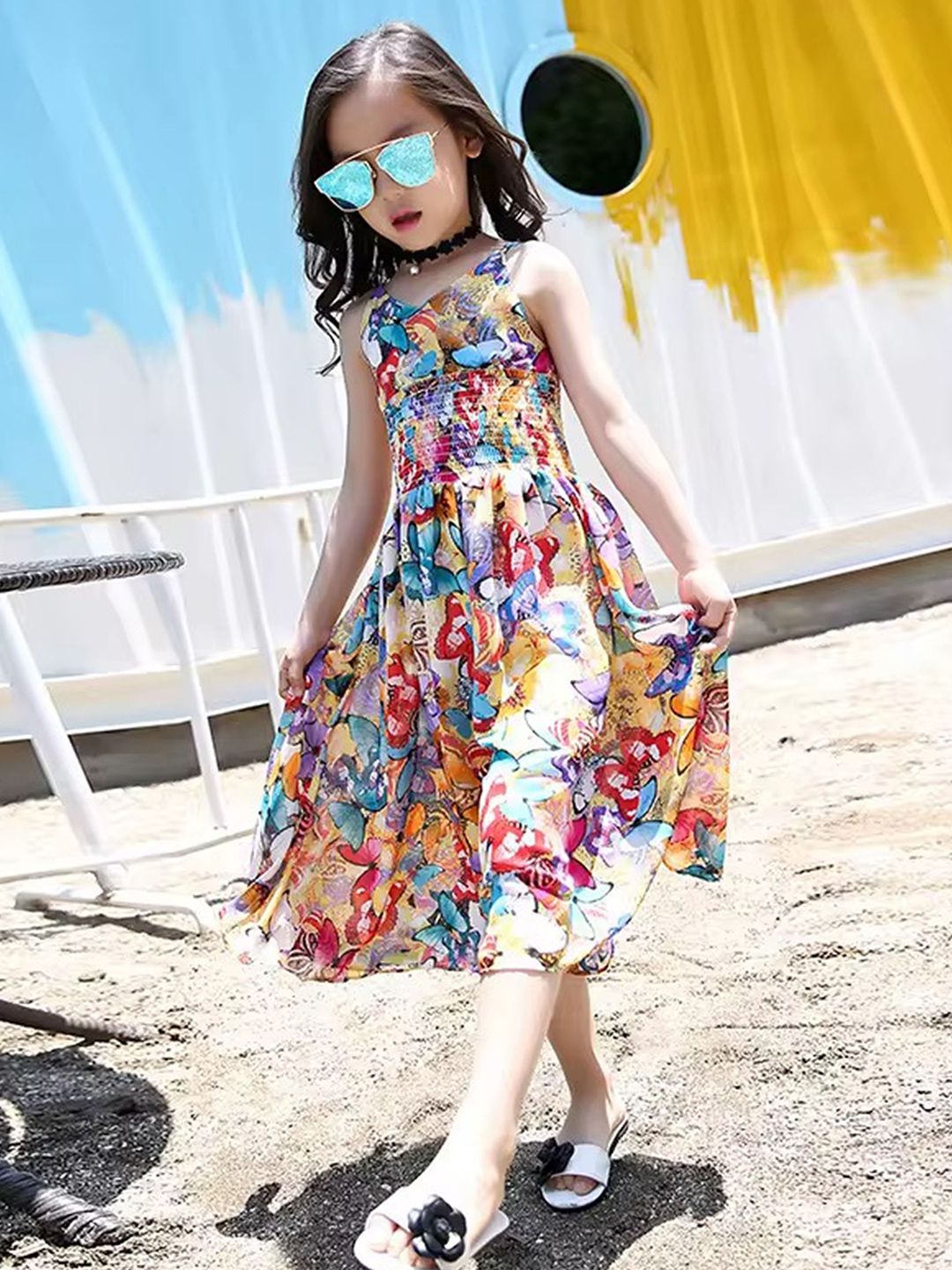 TrendyKid Girls Printed Basic Jumpsuit-picture-56