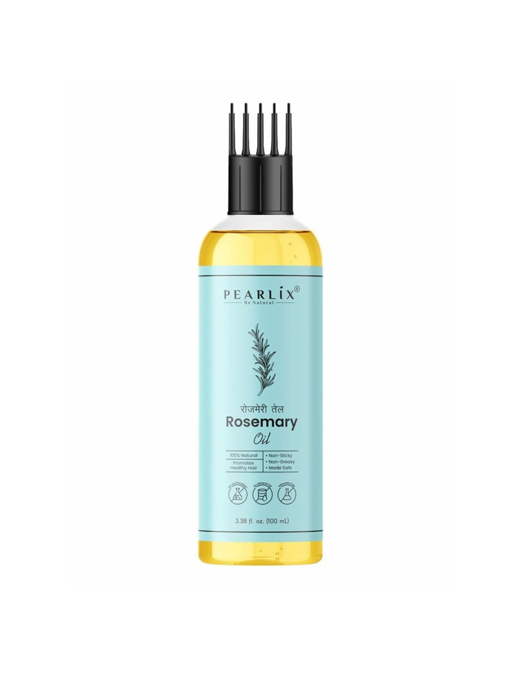 Pearlix Be Natural 100% Natural Rosemary Oil For Promoting Hair Growth- 100 ml-picture-13