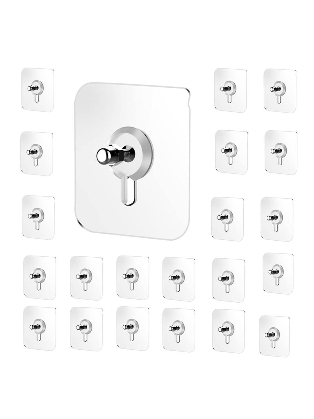 Go Hooked 20 Pcs No Drill Self Adhesive Hooks-picture-20