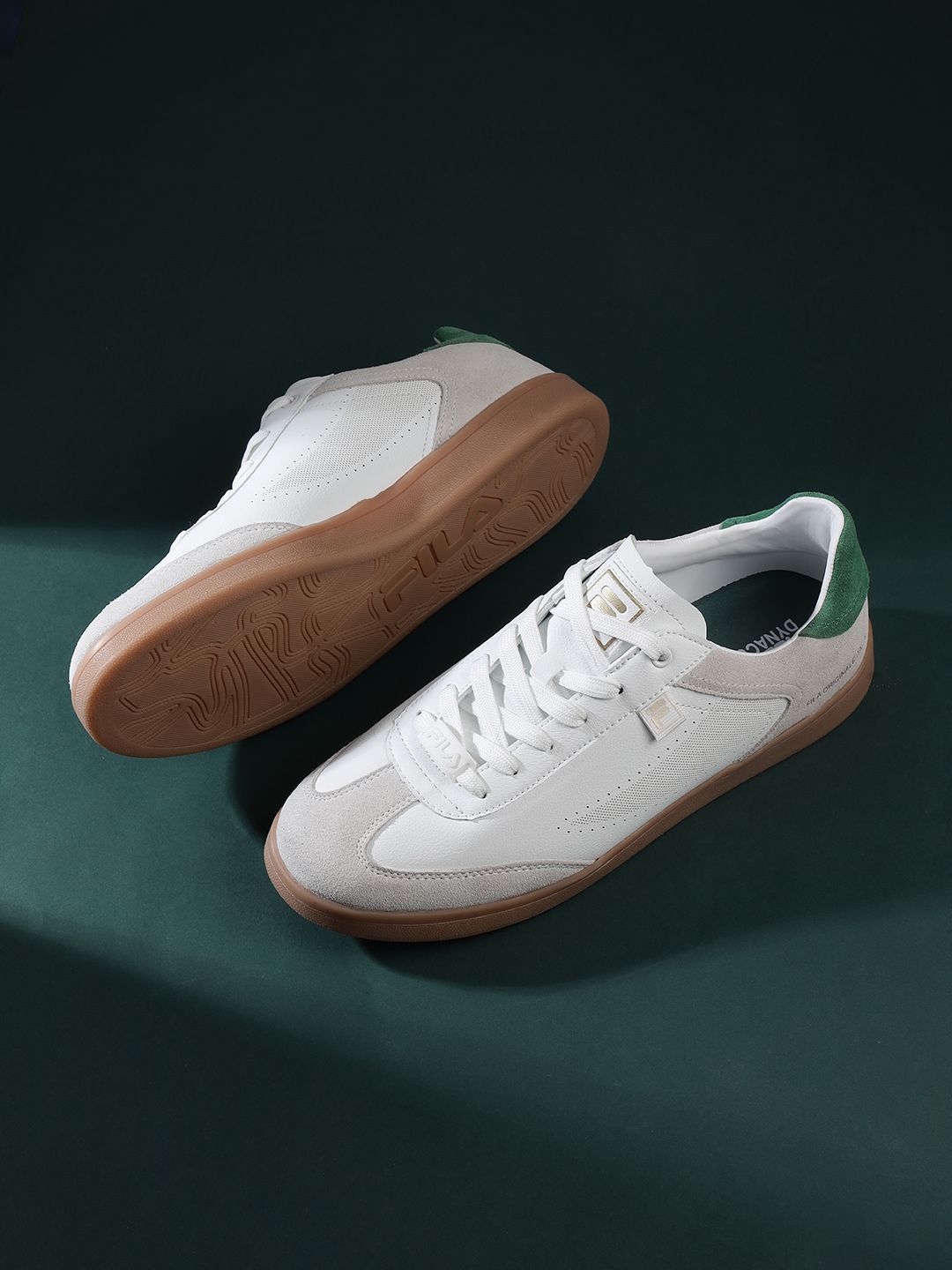 FILA ASHER Men Suede Colourblocked Lace-Ups Sneakers-picture-24