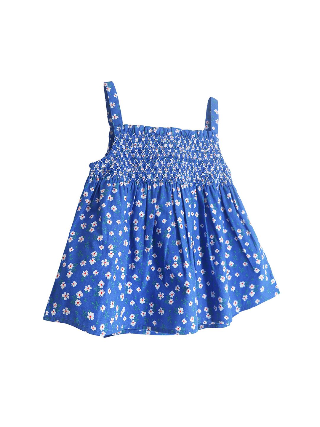 Cherry Crumble Girls Printed Cotton A-Line Top-picture-9