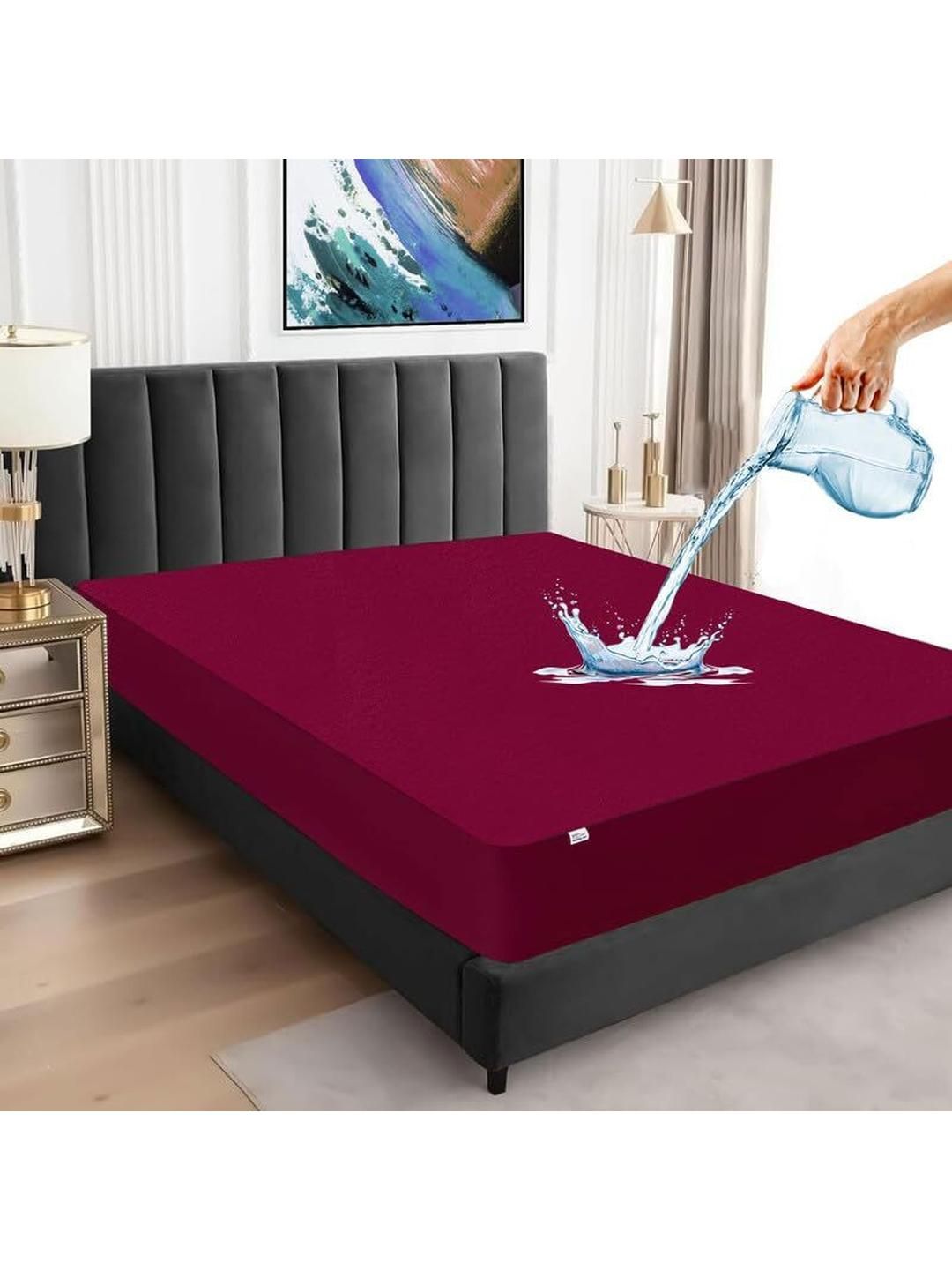 AGS ACTIVE Red Double Bed - King Bed Covers-picture-28