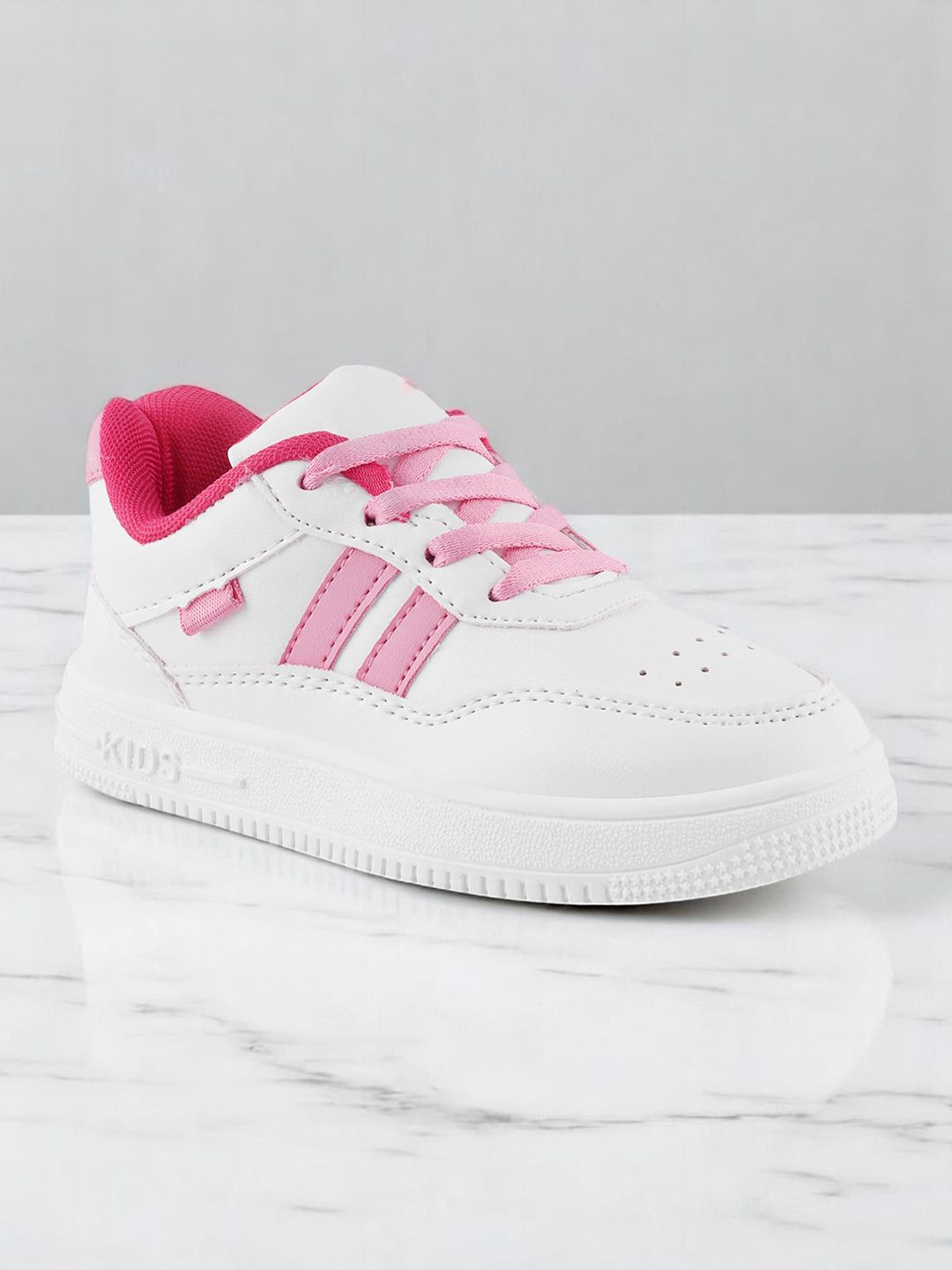 Lil Lollipop Kids Colourblocked Slip-On Sneakers-picture-12