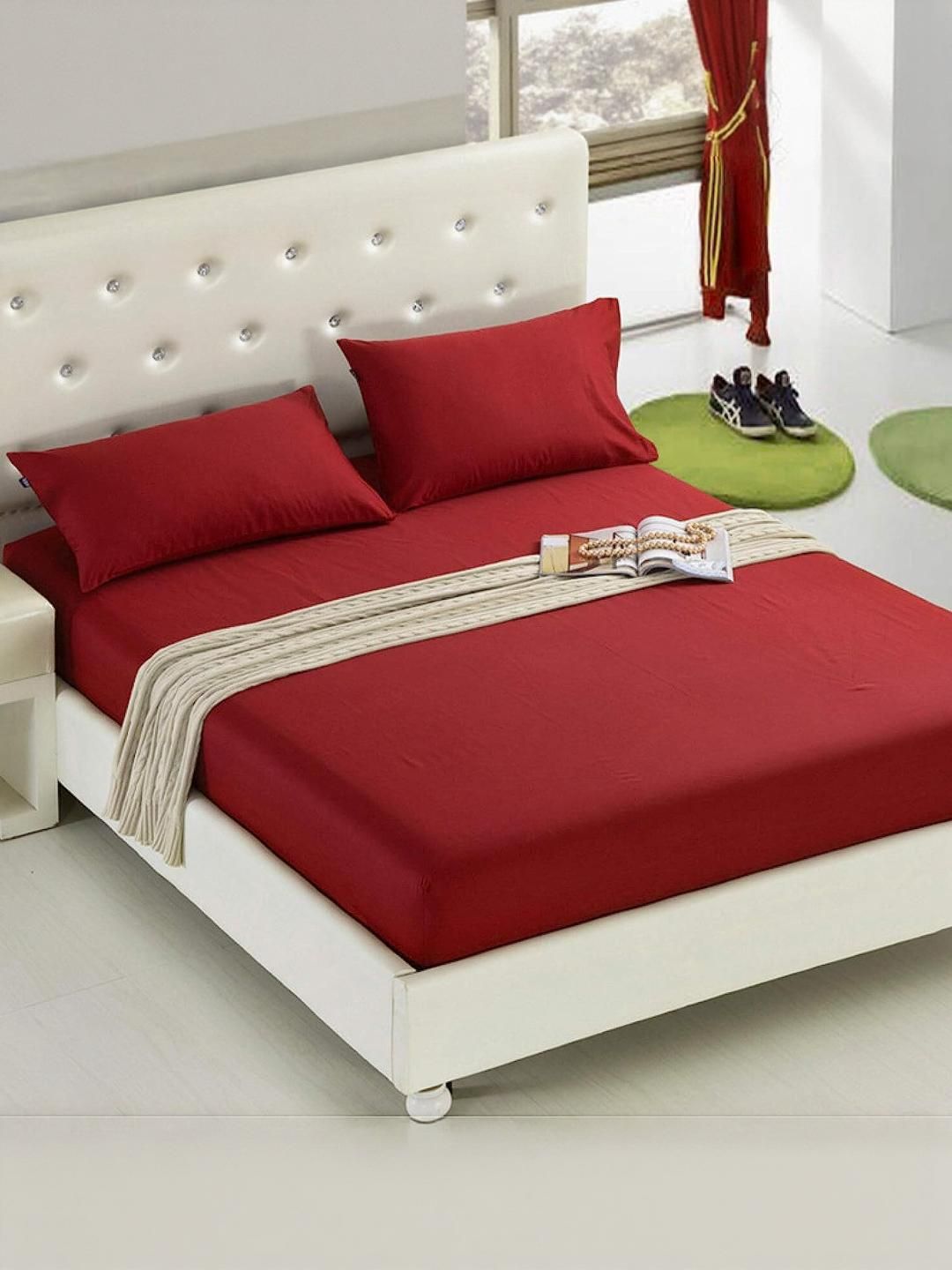 AGS ACTIVE Red Double Bed - King Bed Covers-image-45