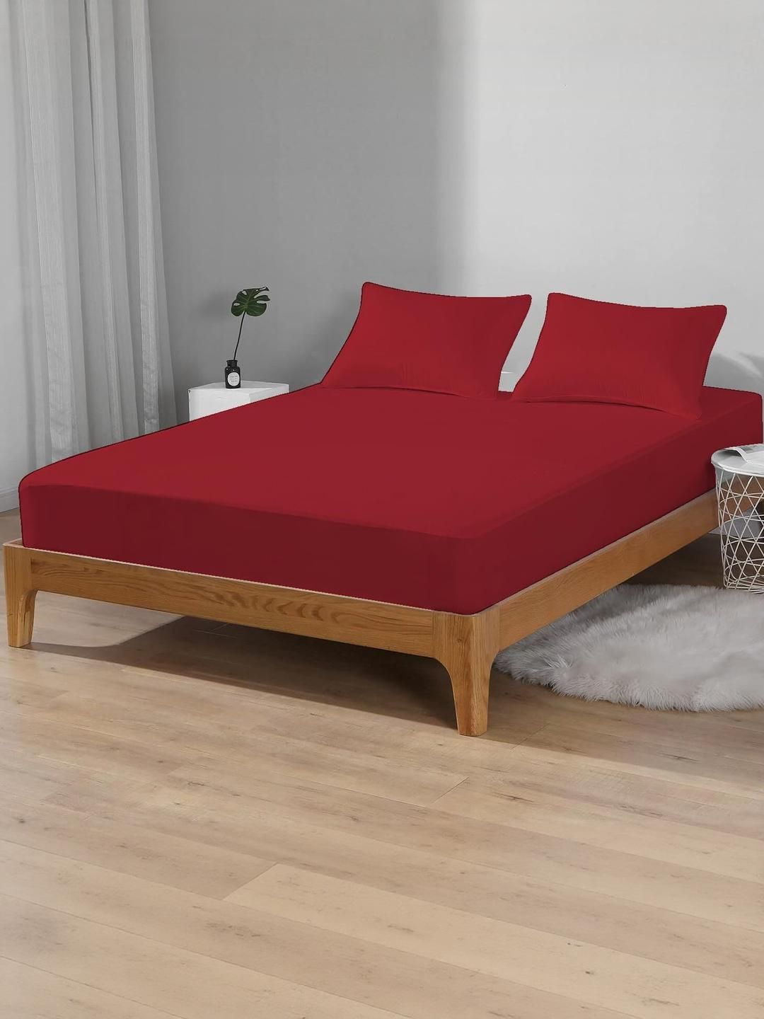 AGS ACTIVE Red Double Bed - King Bed Covers-picture-33