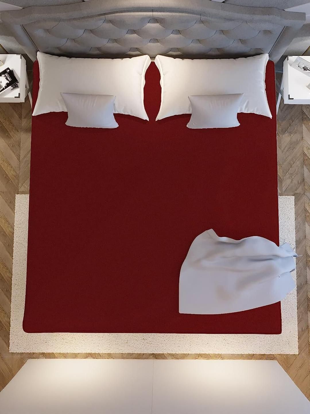 AGS ACTIVE Red Double Bed - King Bed Covers-picture-43