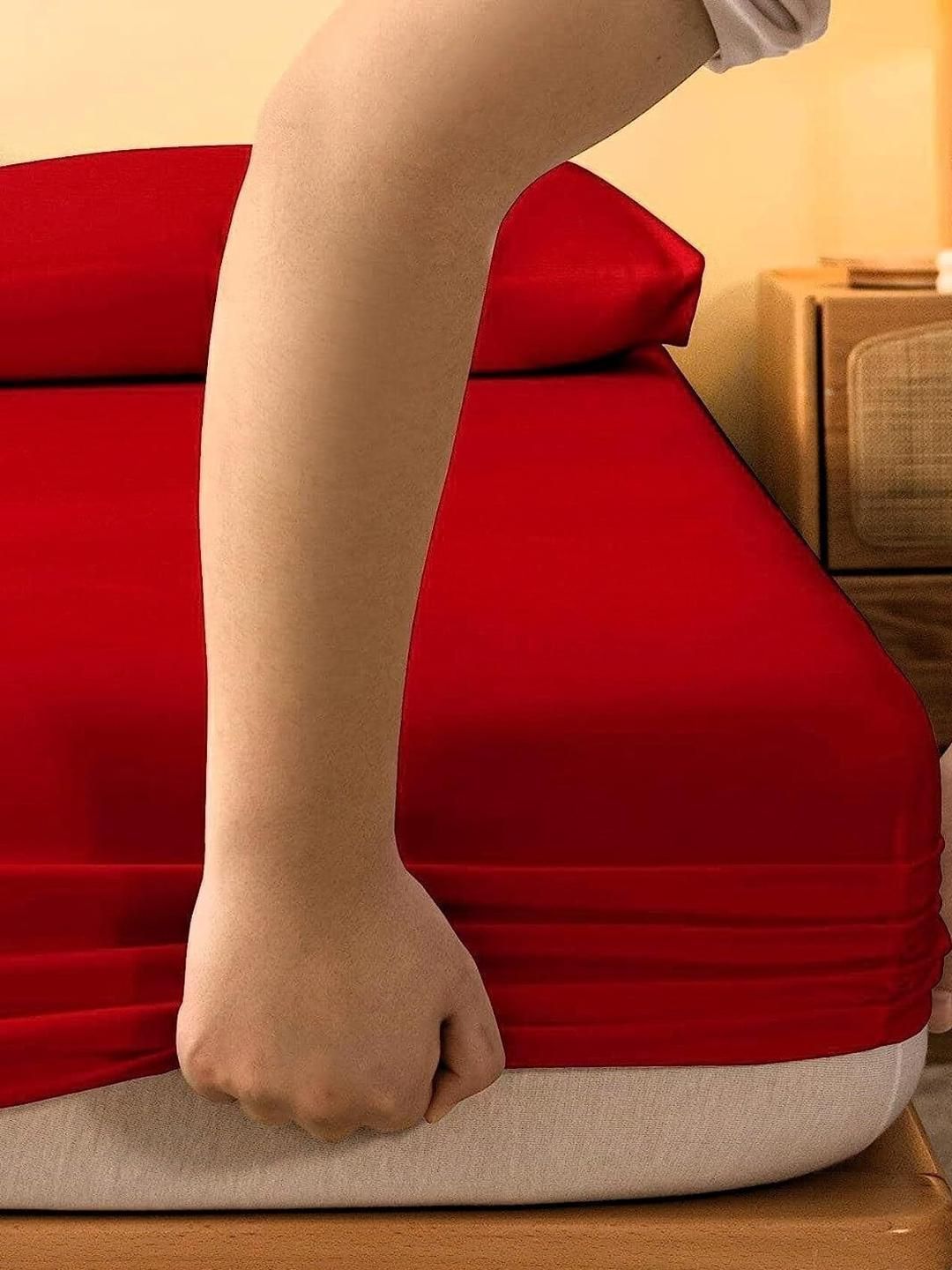 AGS ACTIVE Red Double Bed - King Bed Covers-picture-50