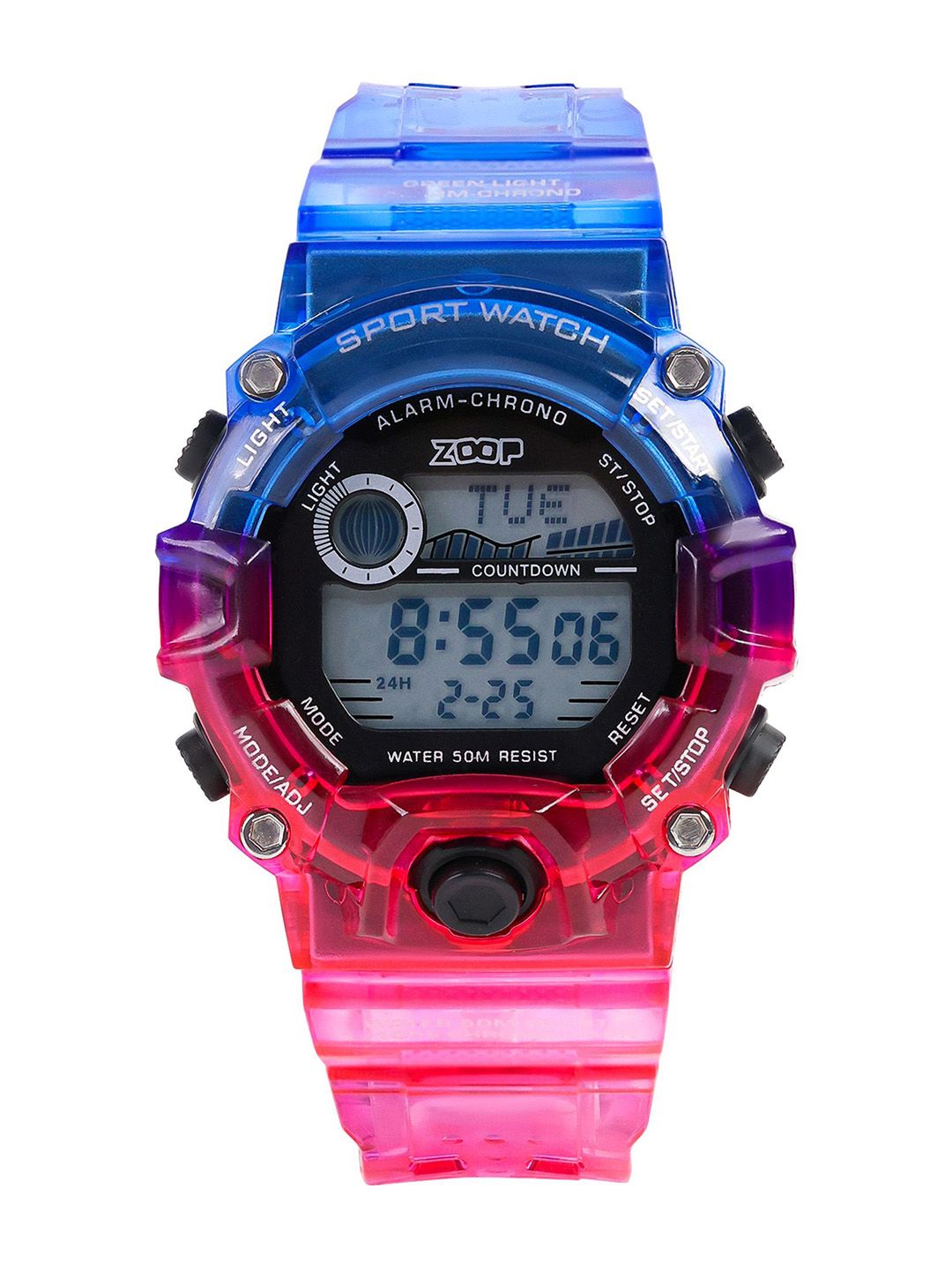 zoop from titan ZOOP Tech Digital Round Dial Boys Watch - 16051PP05-picture-15