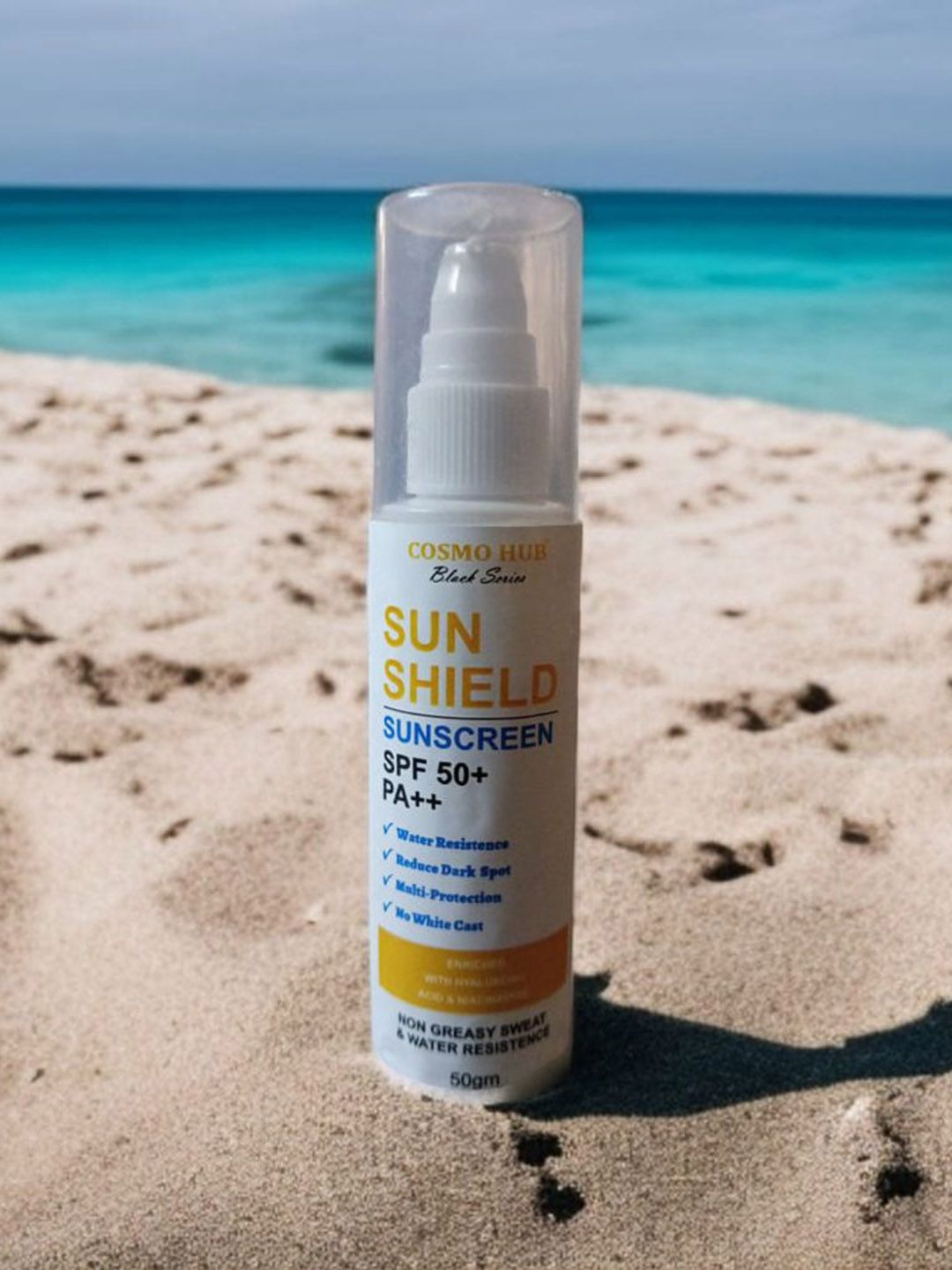 COSMO HUB Sun Shield Sunscreen With SPF 50+ PA++- 50 ml-picture-41