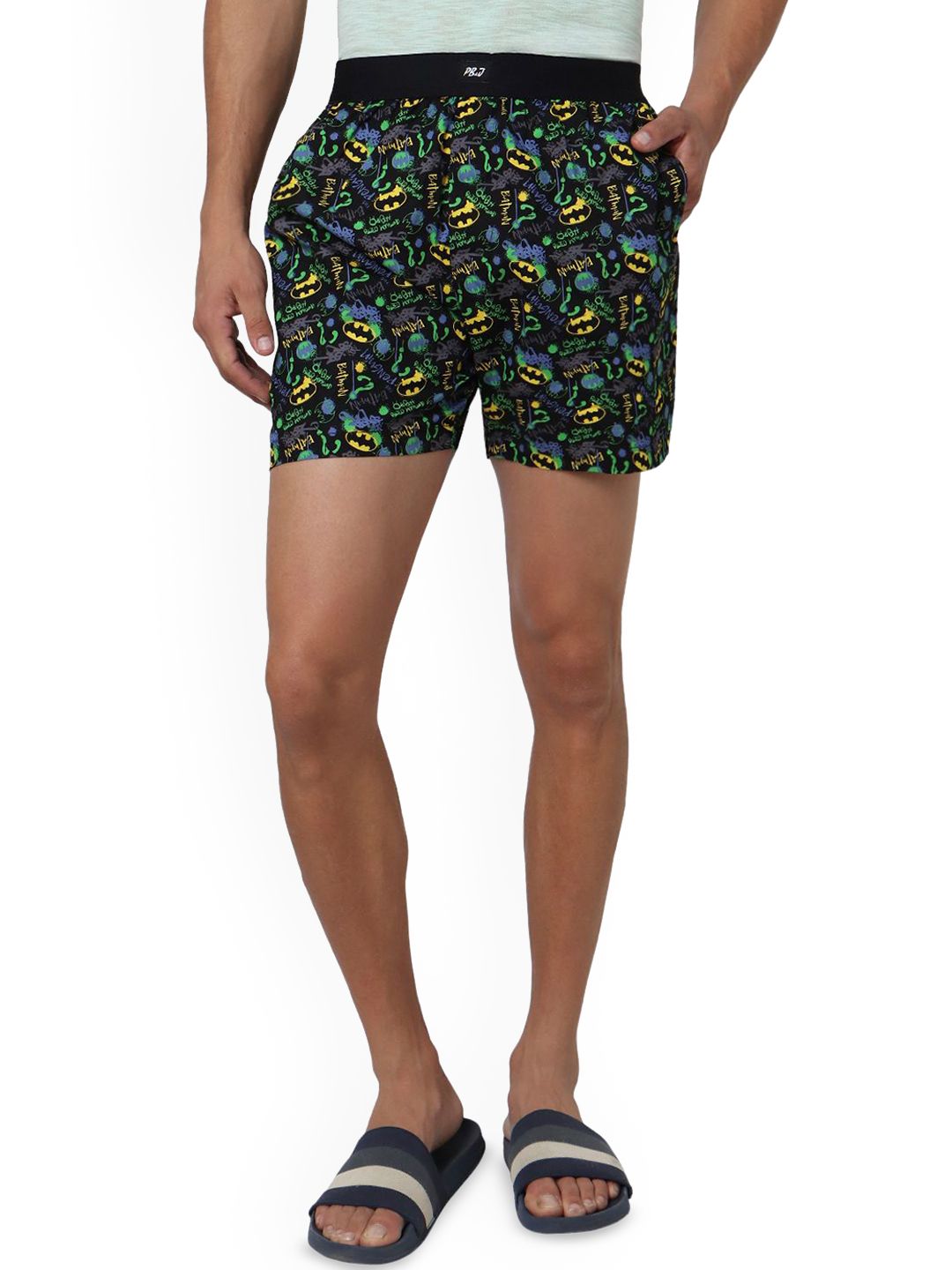 PB & J Assorted Bat Comic Printed Cotton Mid-Rise Boxer MBX-BATCO-S-picture-24