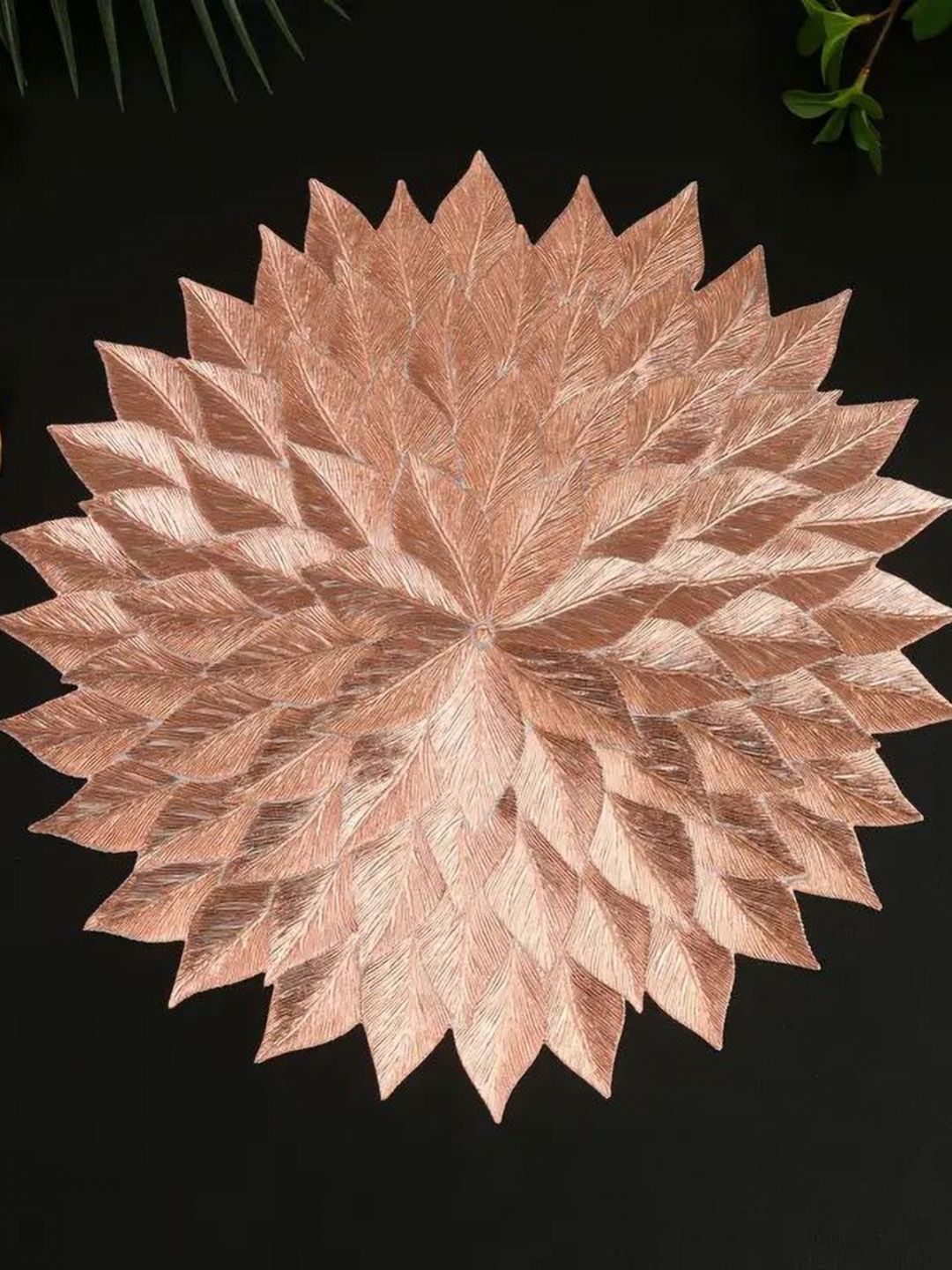 Dakshya Industries 2Pc Self Design Table Placemats-picture-33