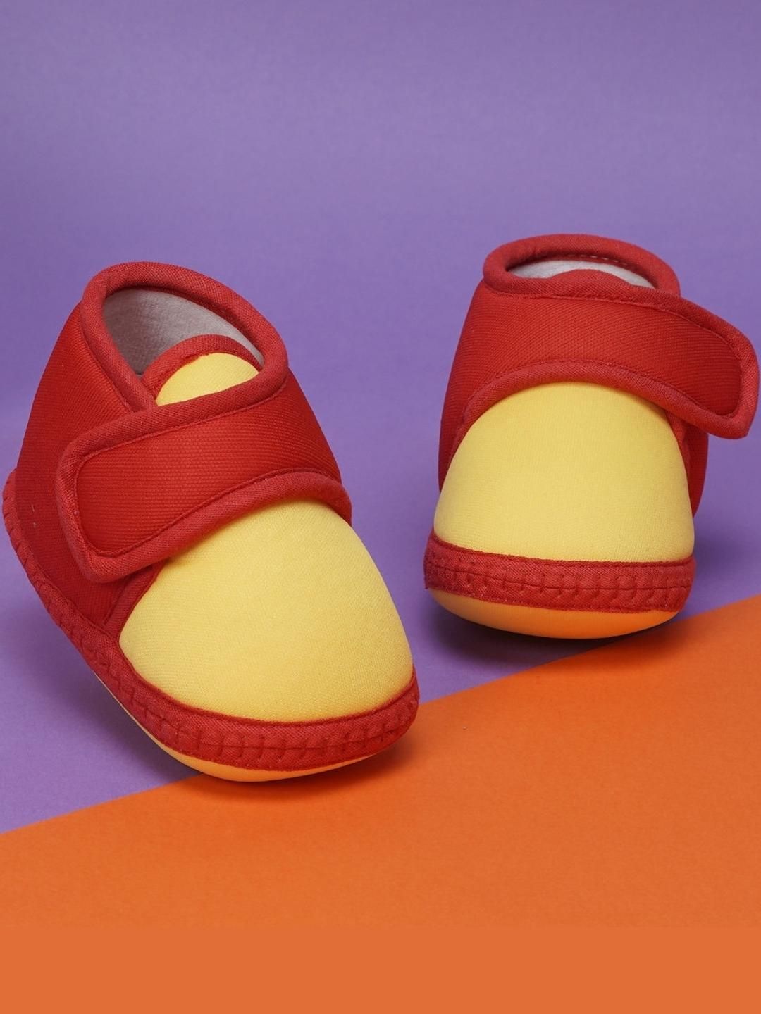 NESKA MODA Yellow Cotton Booties-picture-35